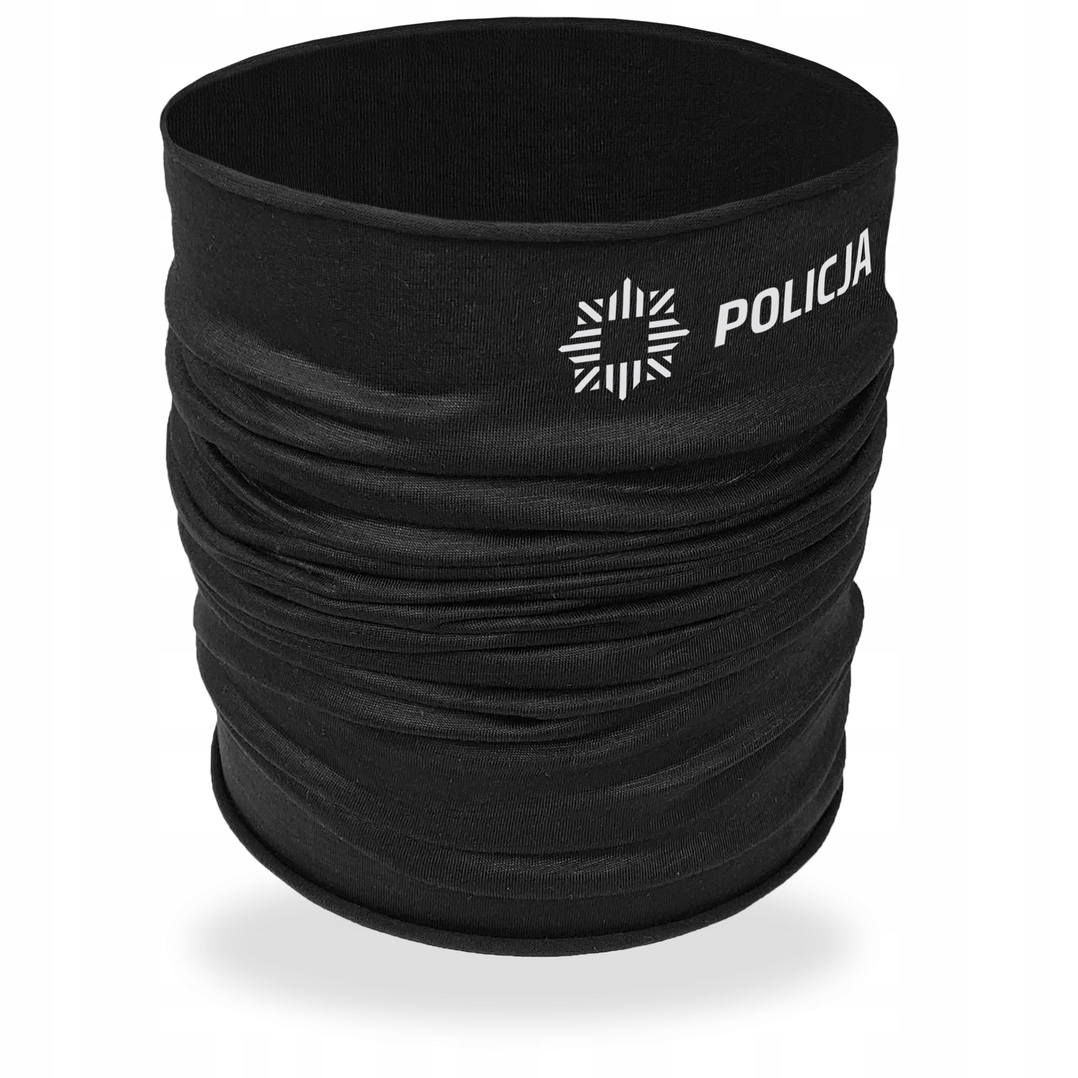 Komin termoaktywny z nadrukiem odblaskowym POLICJA Marka Odblaskowo