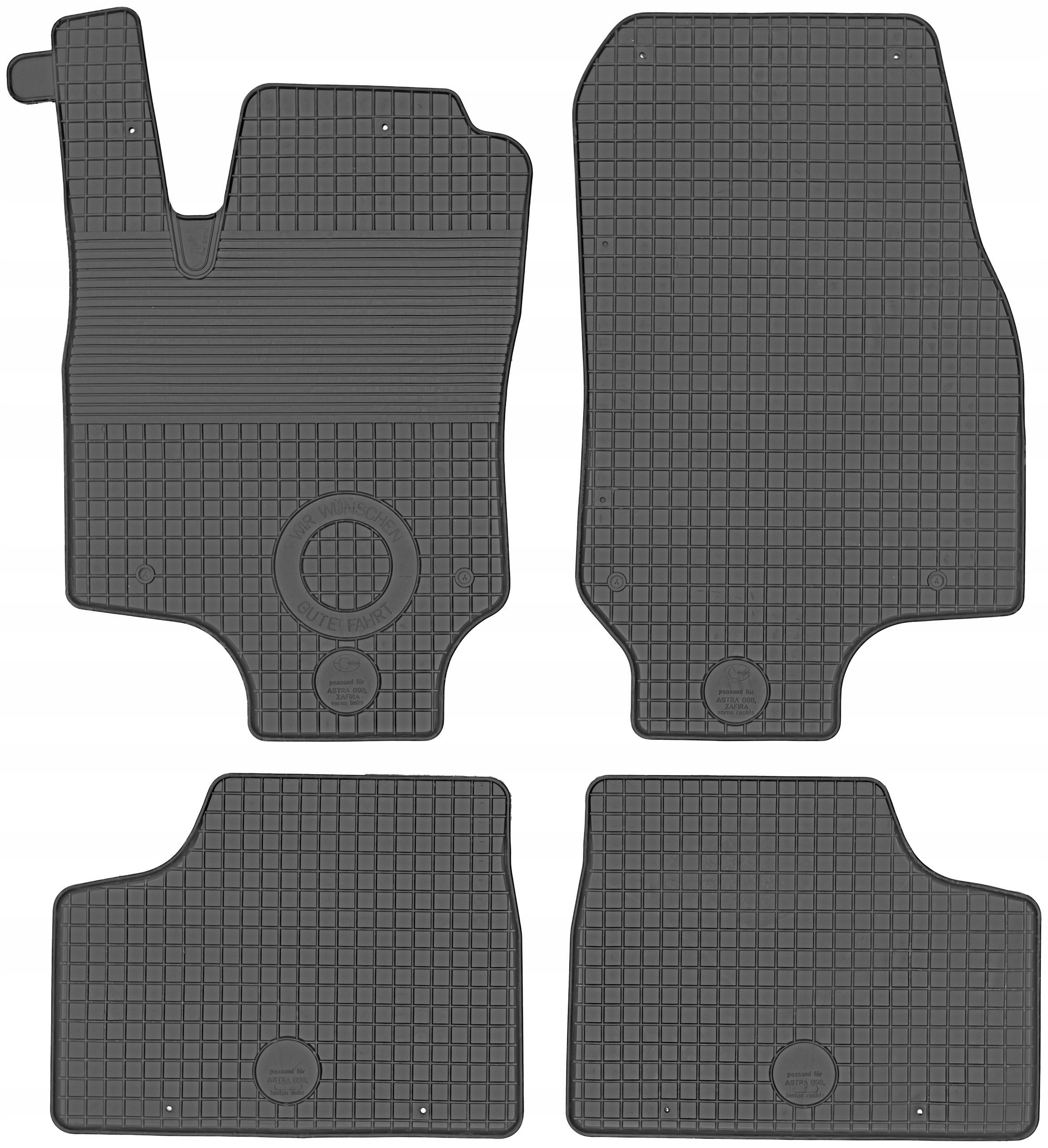 Коврики Домой резиновые 211529 4 el.