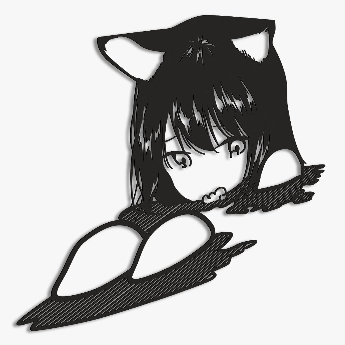 Dřevěný obraz Anime Dekorace interiéru Dárek
