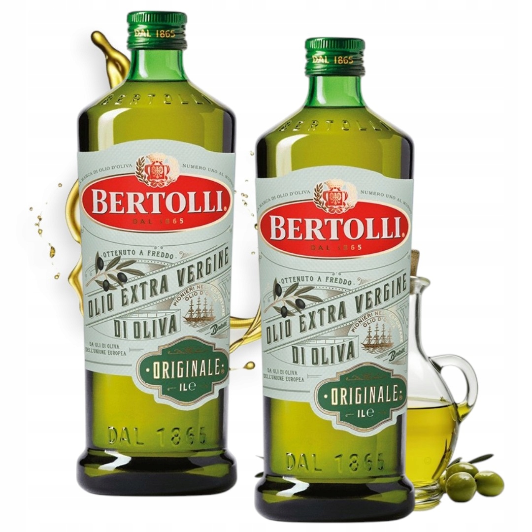 Sada 2 Ks Extra panenský olivový olej Bertolli 1000 ml