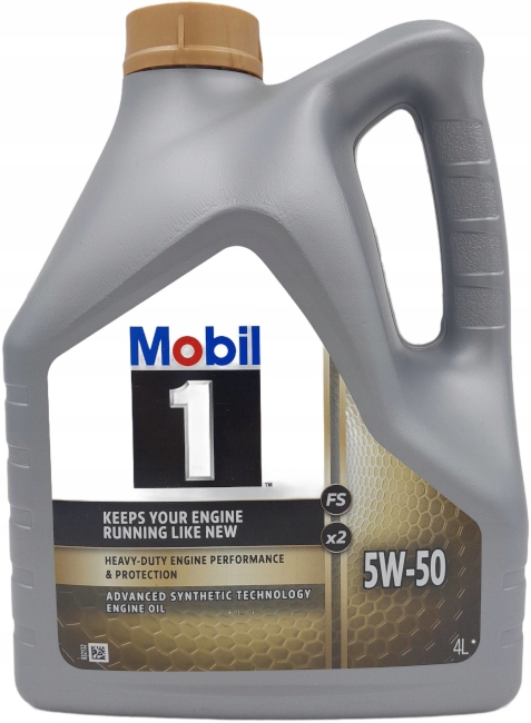 Mobil 1 5W50 Fs X2 4L syntetický motorový olej A3/B4 Mb 229.3 A40
