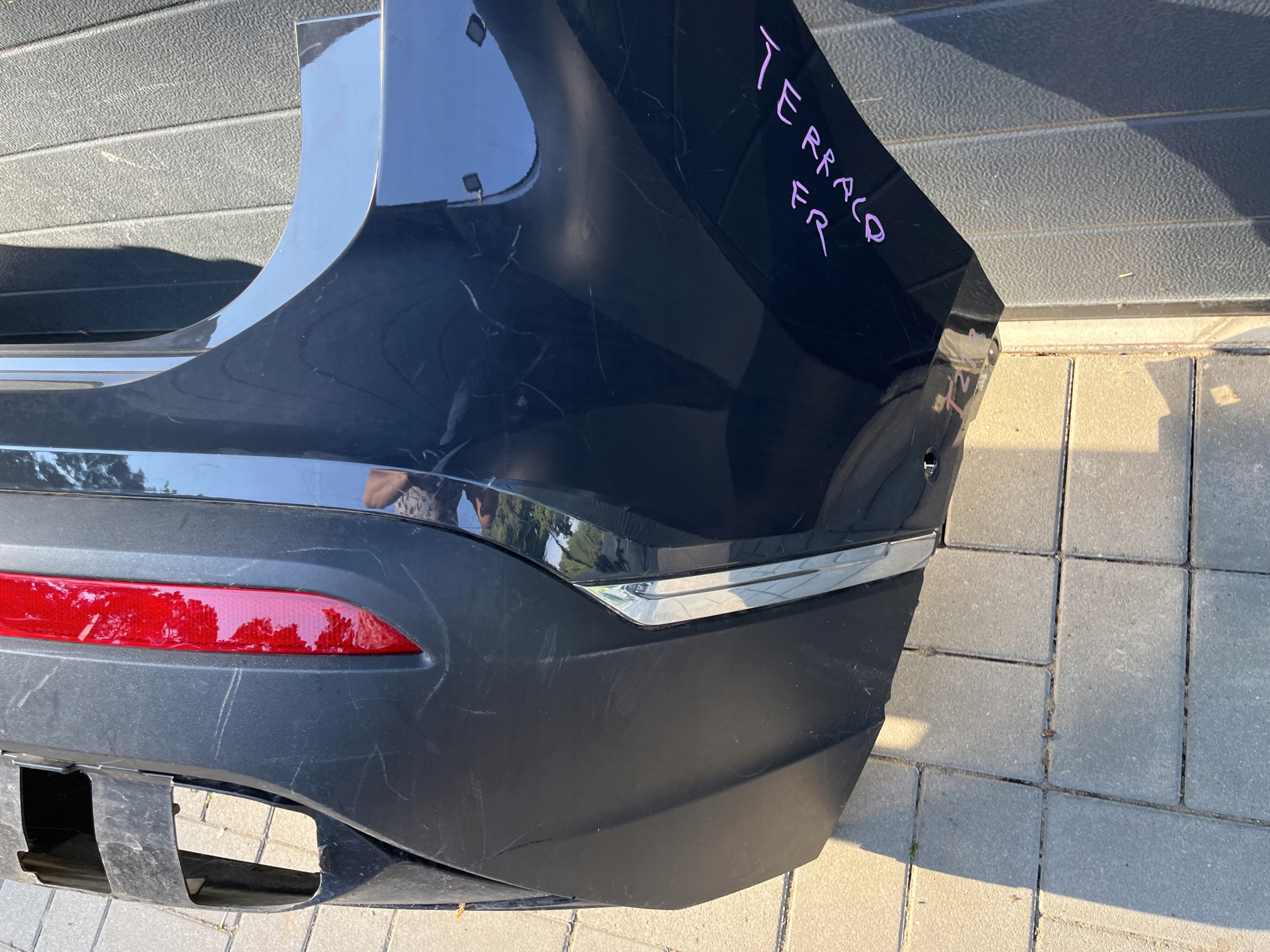 Seat Terraco 18- bumper rear part rear