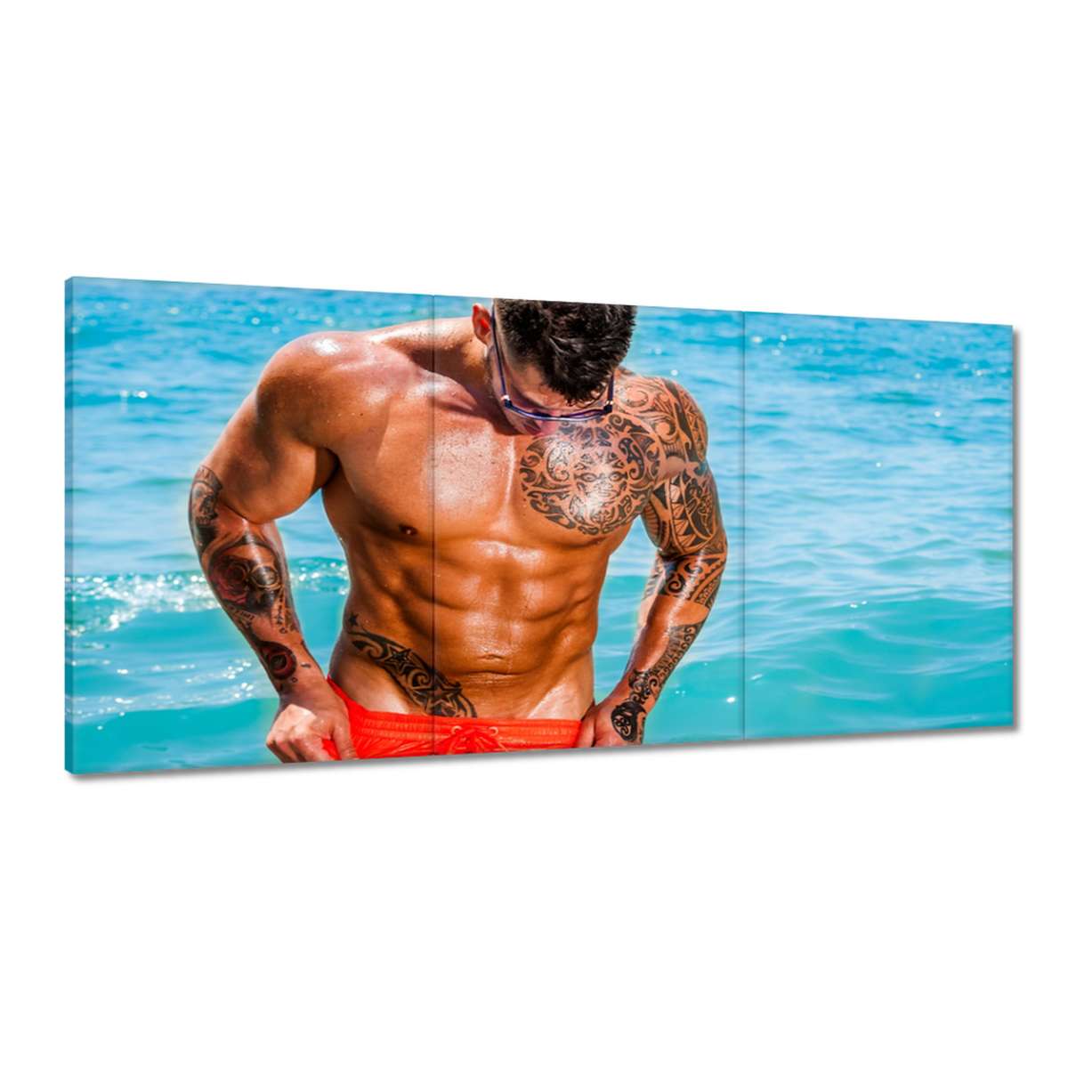 Obrazy 180x90 Chlapec Klata Tors