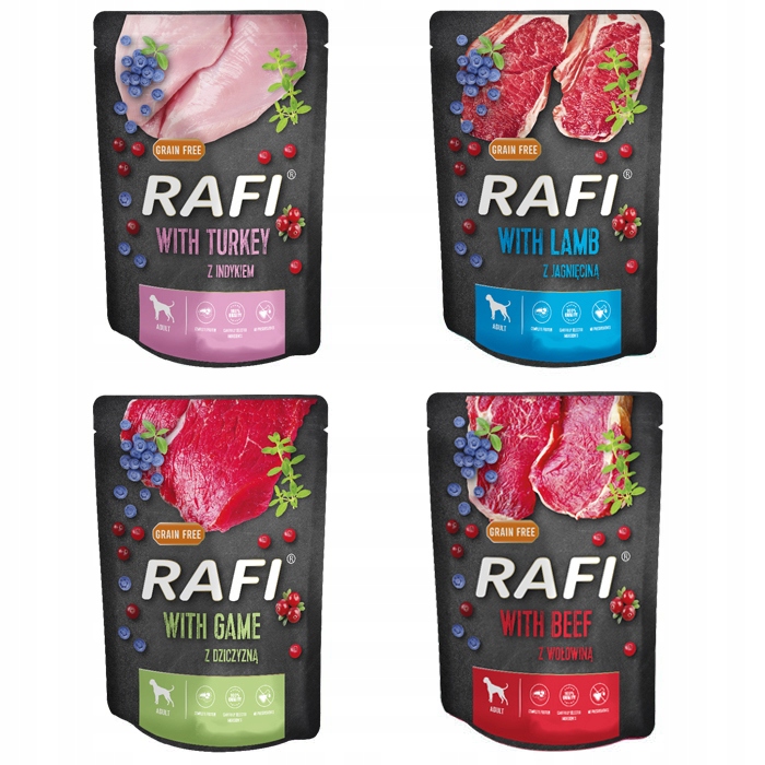 Rafi krmivo pro psa MIX Chutí 50x300g