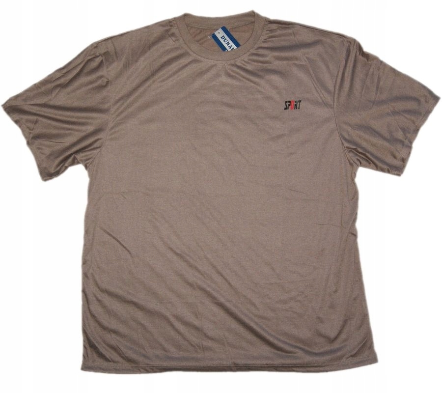 

Koszulka męska T-shirt duża 6XL szer.138 cm Beżowa