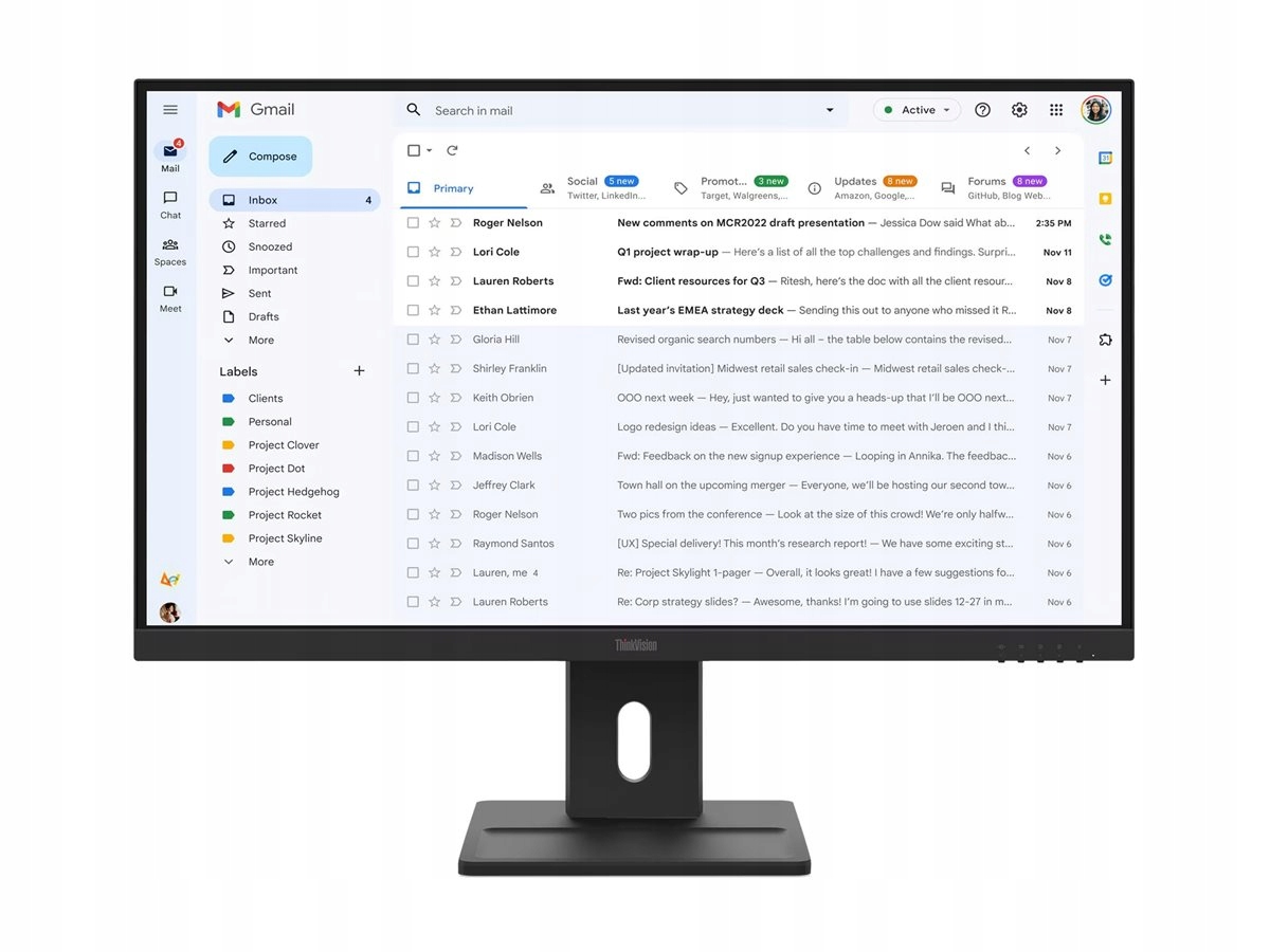 Lenovo ThinkVision E27-40 27 1920x1080/16:9/300 nits/DP/HDMI/Black/3Y Warra