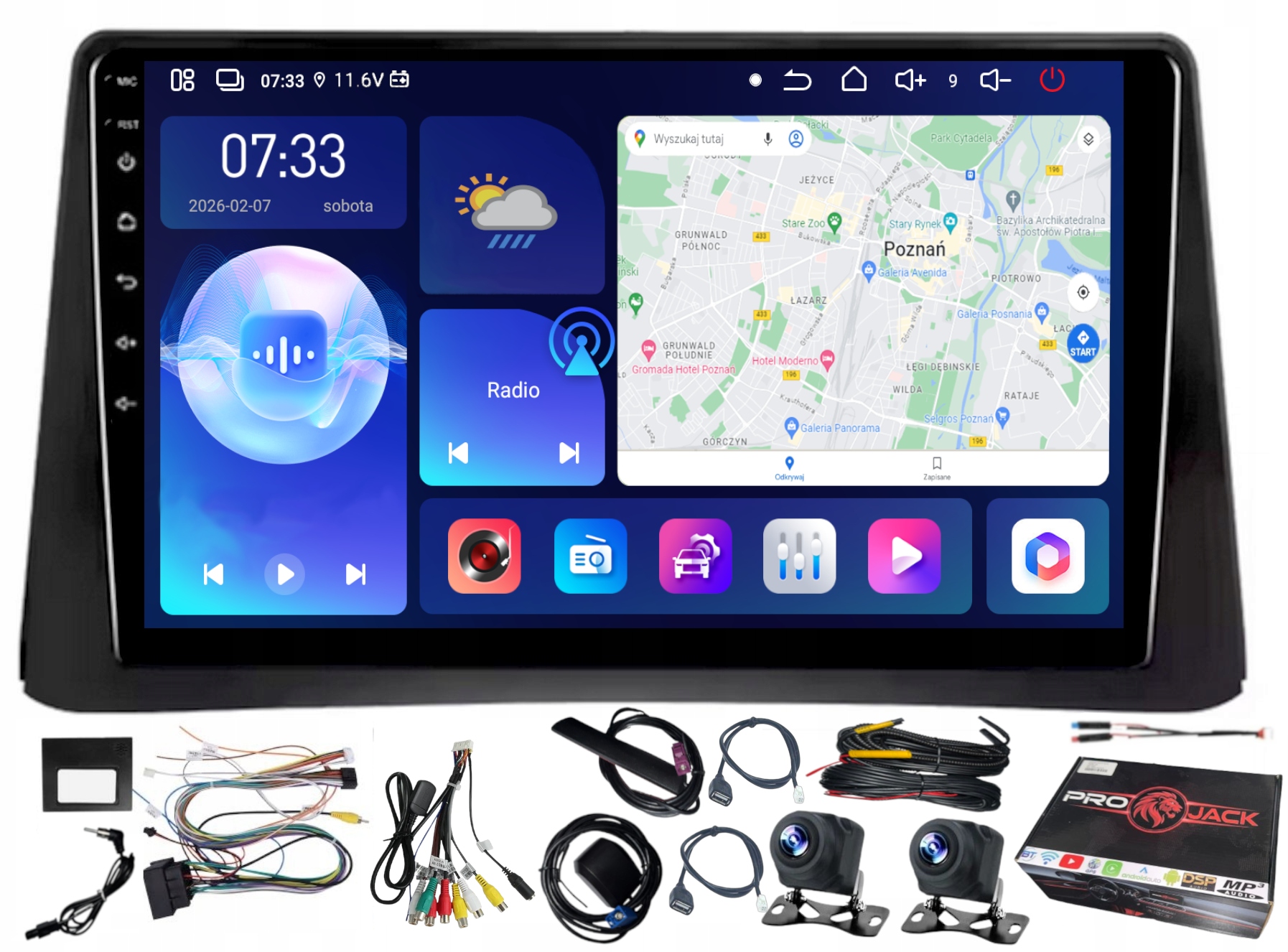 Rádio Navigácia Carplay Android Opel Mokka 2012-2016 6GB 128GB Sim