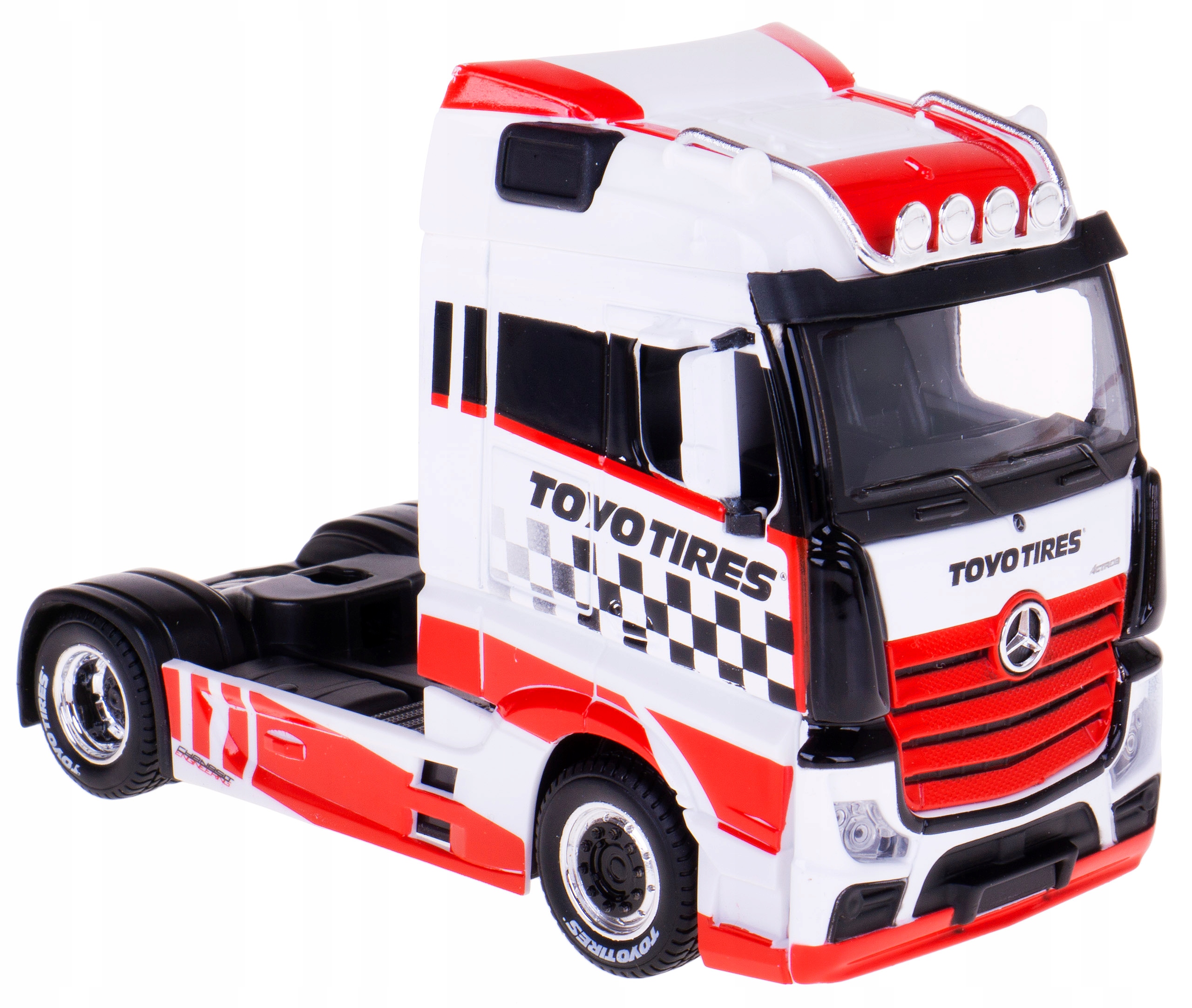 

Mercedes Actros Ciągnik Tir Metal 1:43 Bburago Bia