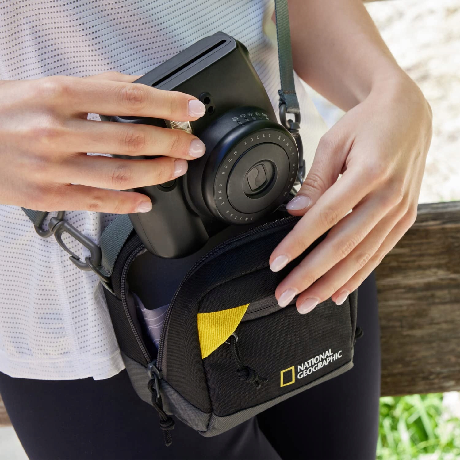 NATIONAL GEOGRAPHIC Torba Na Aparat Kompaktowy Akcesoria Czarna — miniatura 6