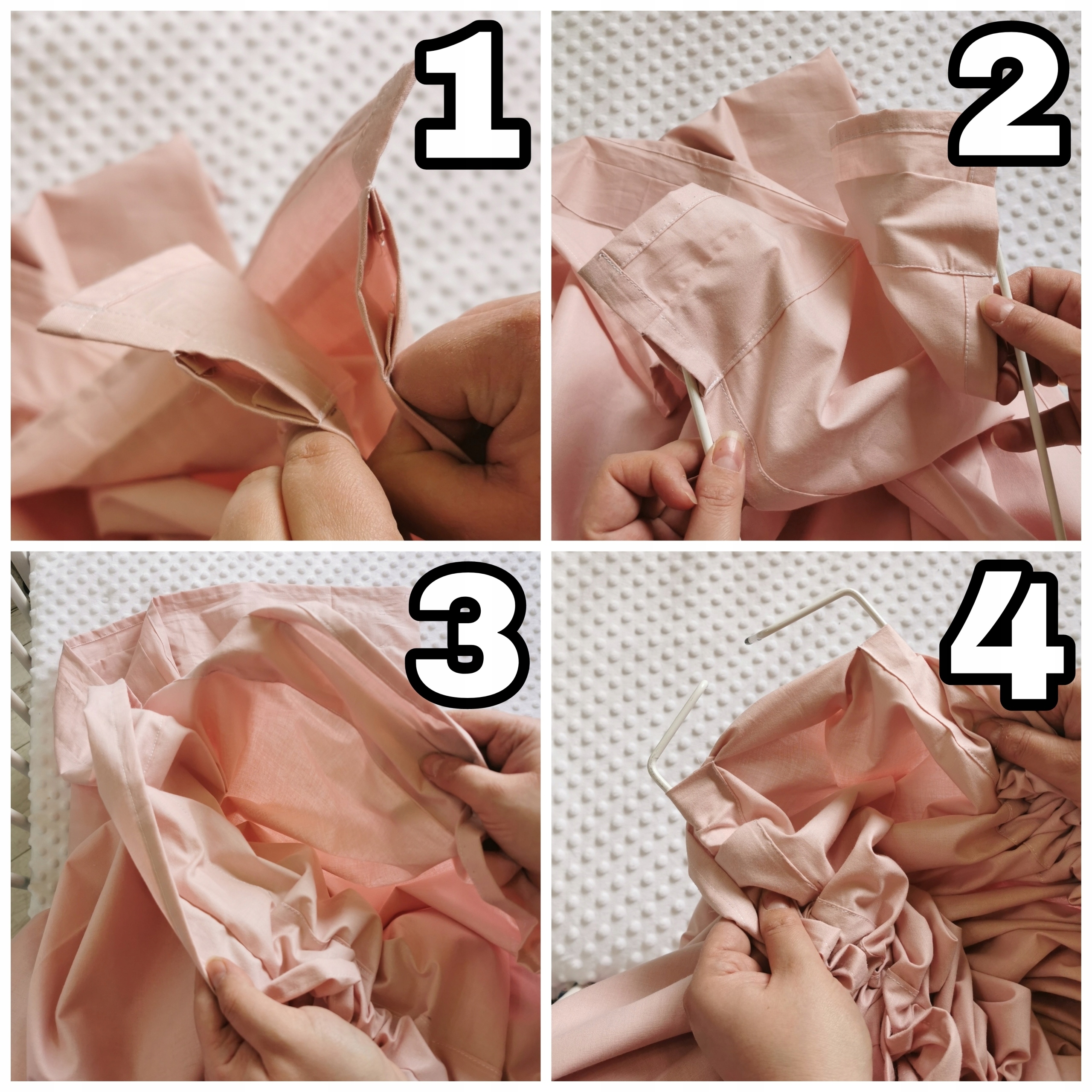 STELAŻ DO BALDACHIMU DO ŁÓŻECZKA BIAŁY WSPORNIK Marka Tega Baby