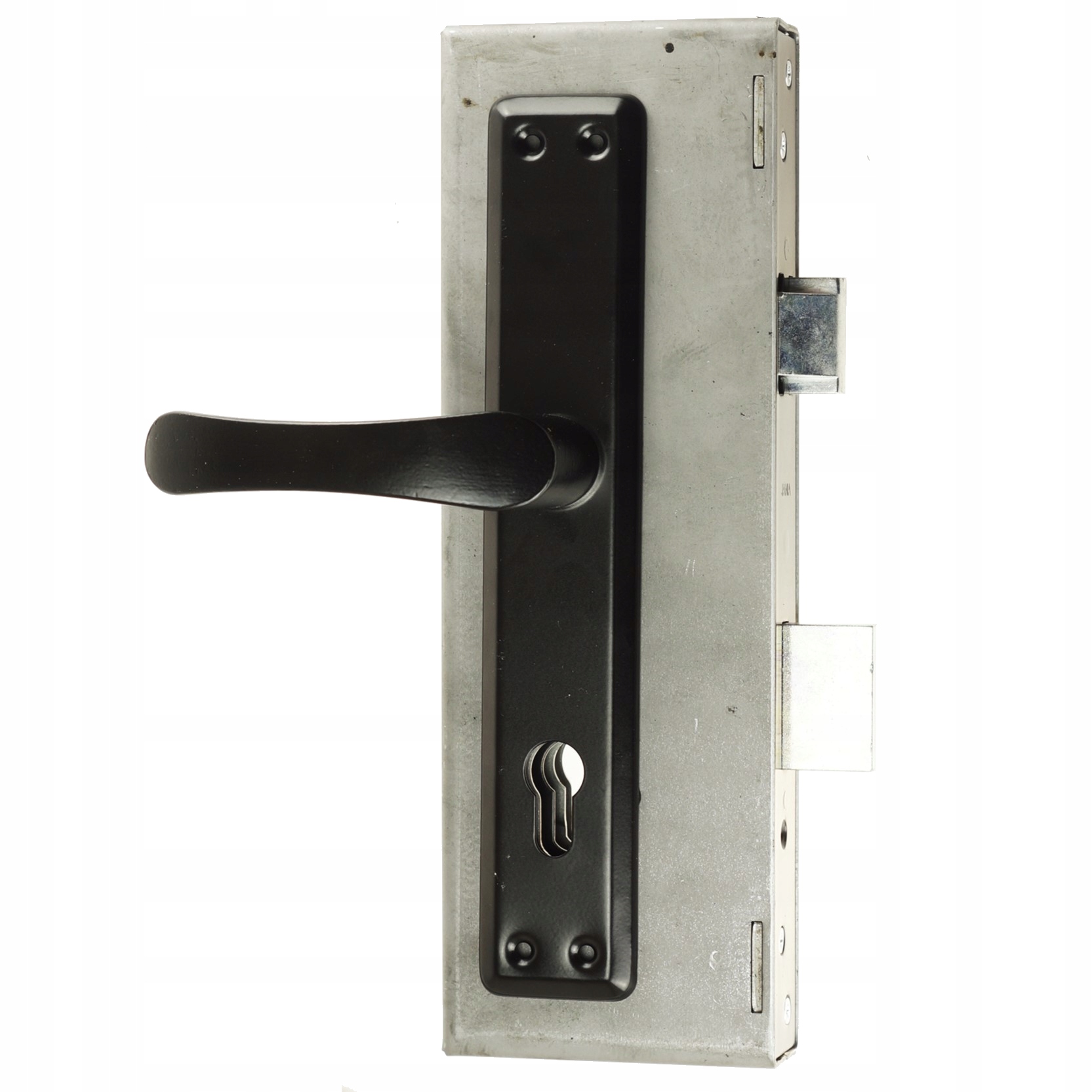 Zamek Bramowy 90/63 Wkład Prawy Jania Puszka Klamka Do Bram Furtek