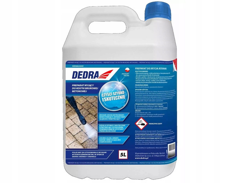 Płyn do czyszczenia kostki brukowej Dedra DED8823A55 5000 ml