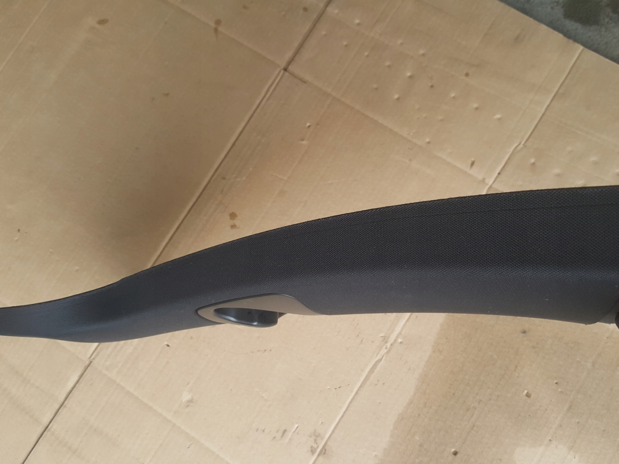 cover cover side SLUPKA B left BMW X5 E70 M black, OE