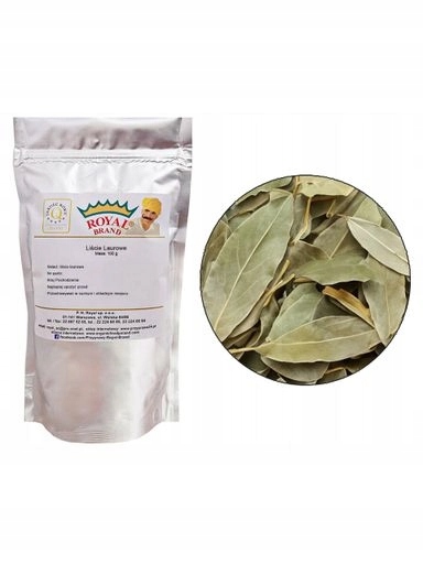 Levně 5 x Royal Brand bobkový list 100G Laurové listy selektované aromatické