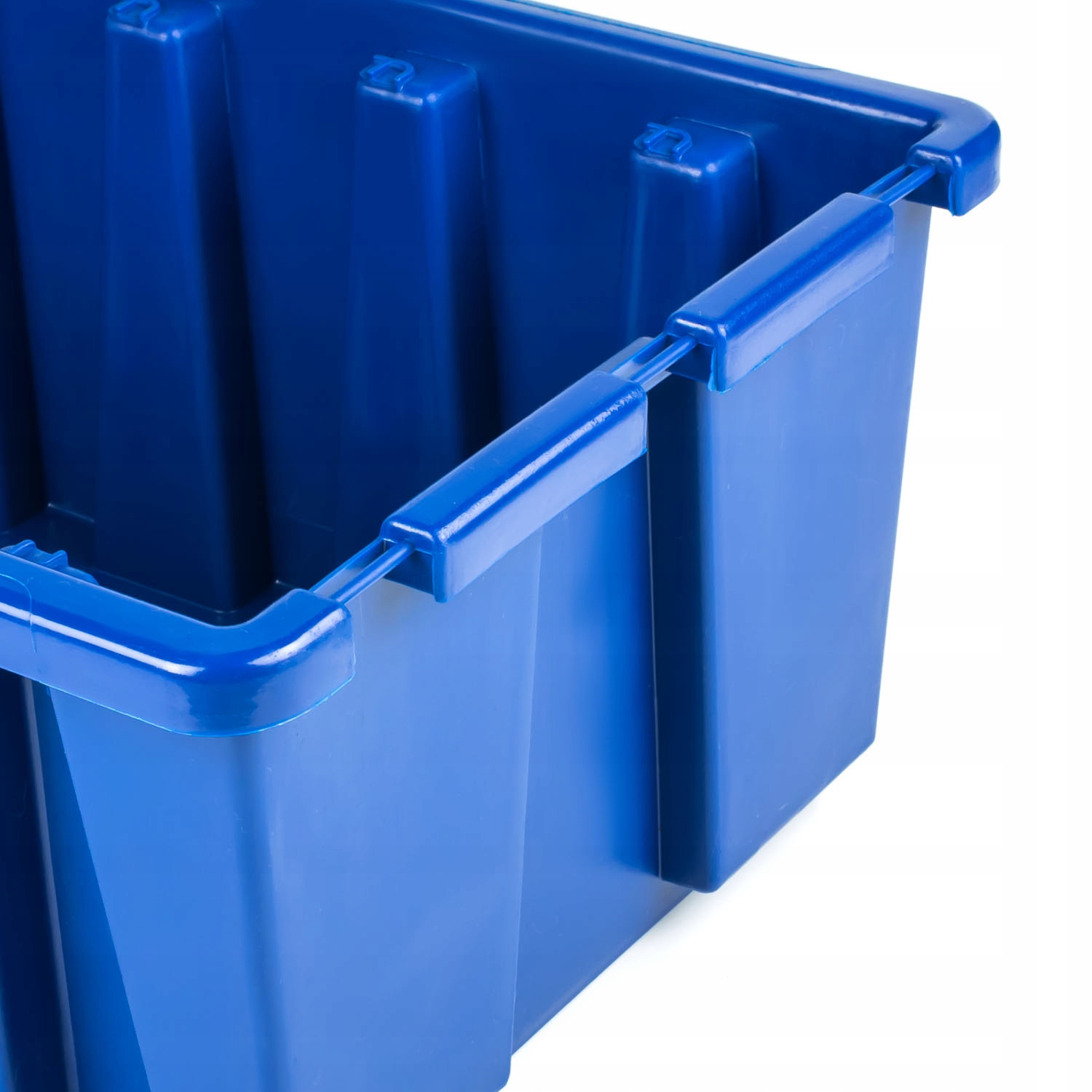 Pojemnik Kuweta Organizer Niebieski 505x325x190 Materiał plastik