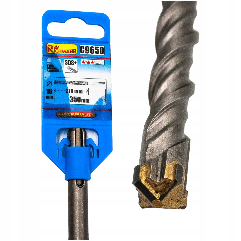 

Wiertło Do Muru Betonu fi 16x350 mm Sds-plus Widia