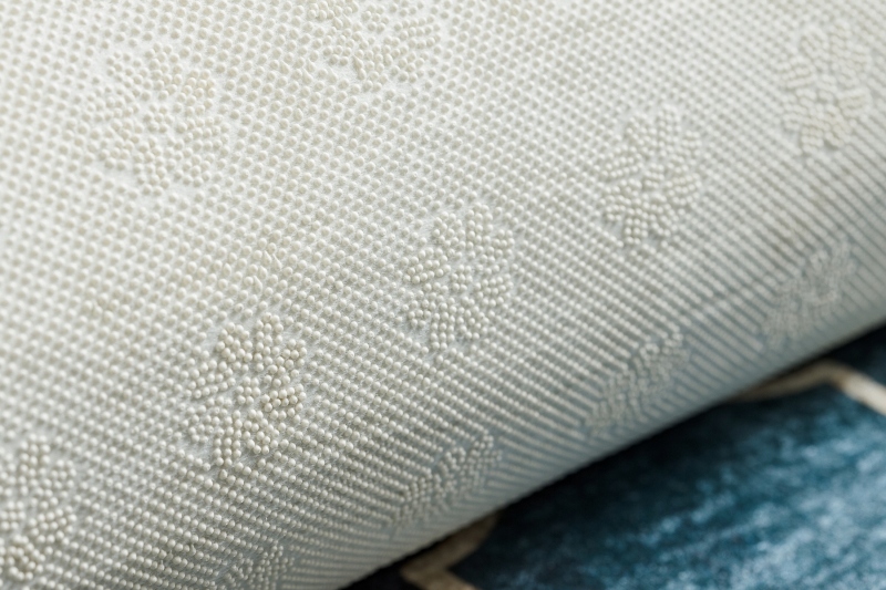 Dywan do prania antypoślizg nieb koniczyna 80x150 Długość 150 cm