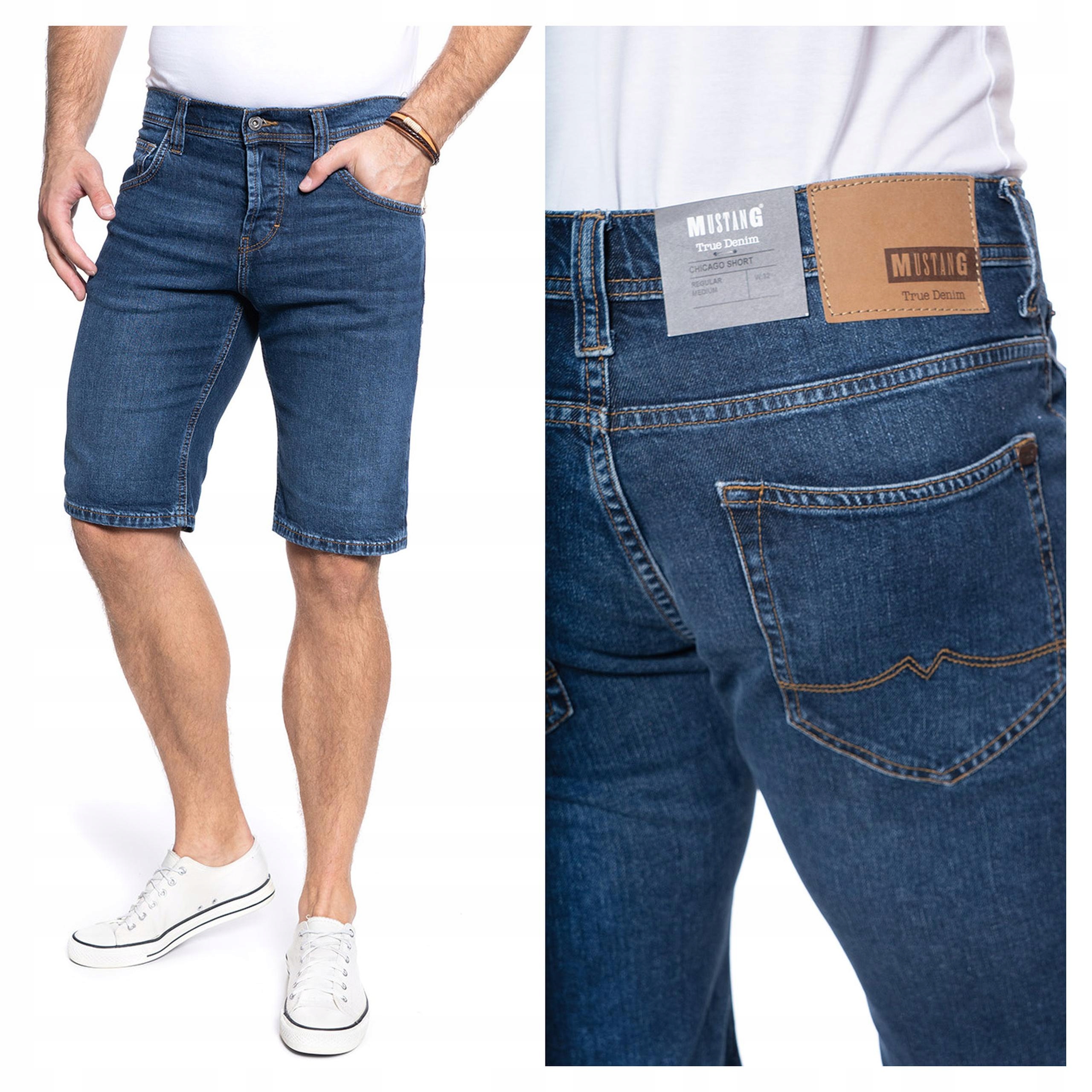 Pánské džínové šortky Mustang Chicago Short 30