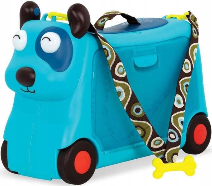 Jeździk On the Gogo Woofer Pies B.Toys Walizka dla małego podróżnika