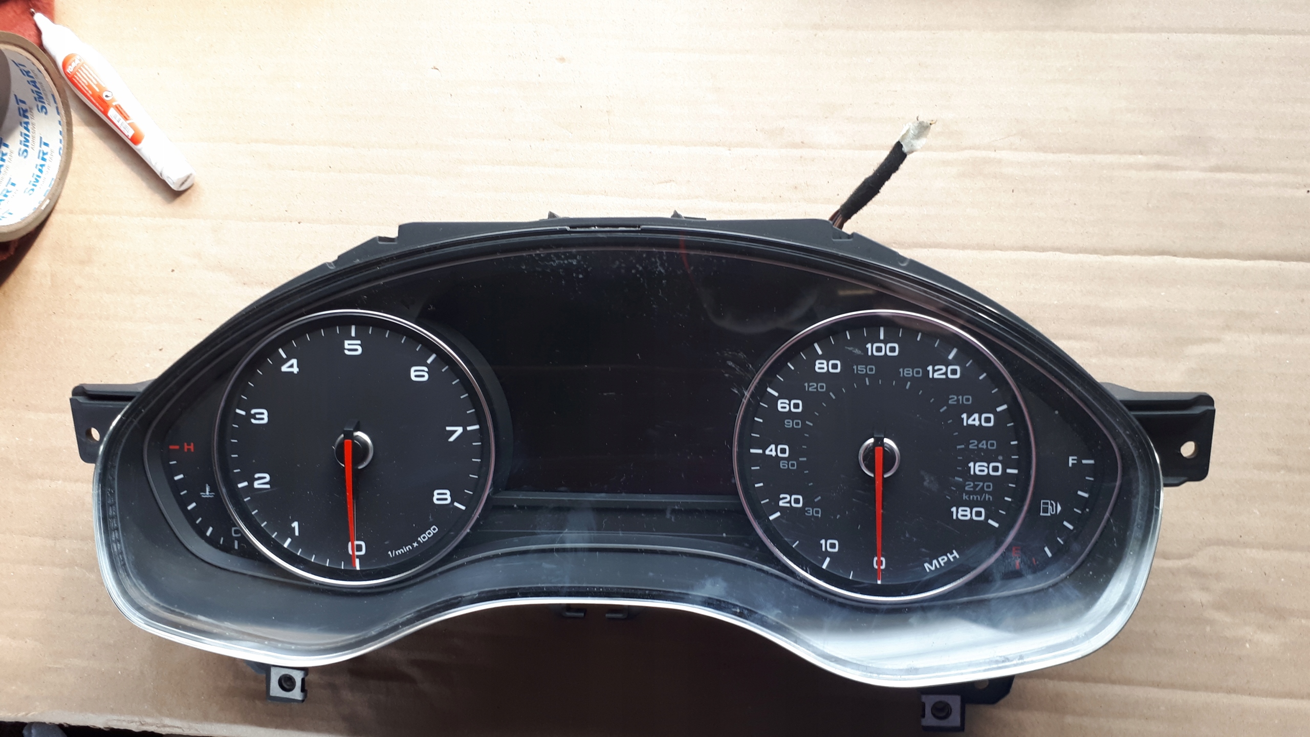 A6 C7 4G dials clock dials 3.0 TFSI 4G8920982M