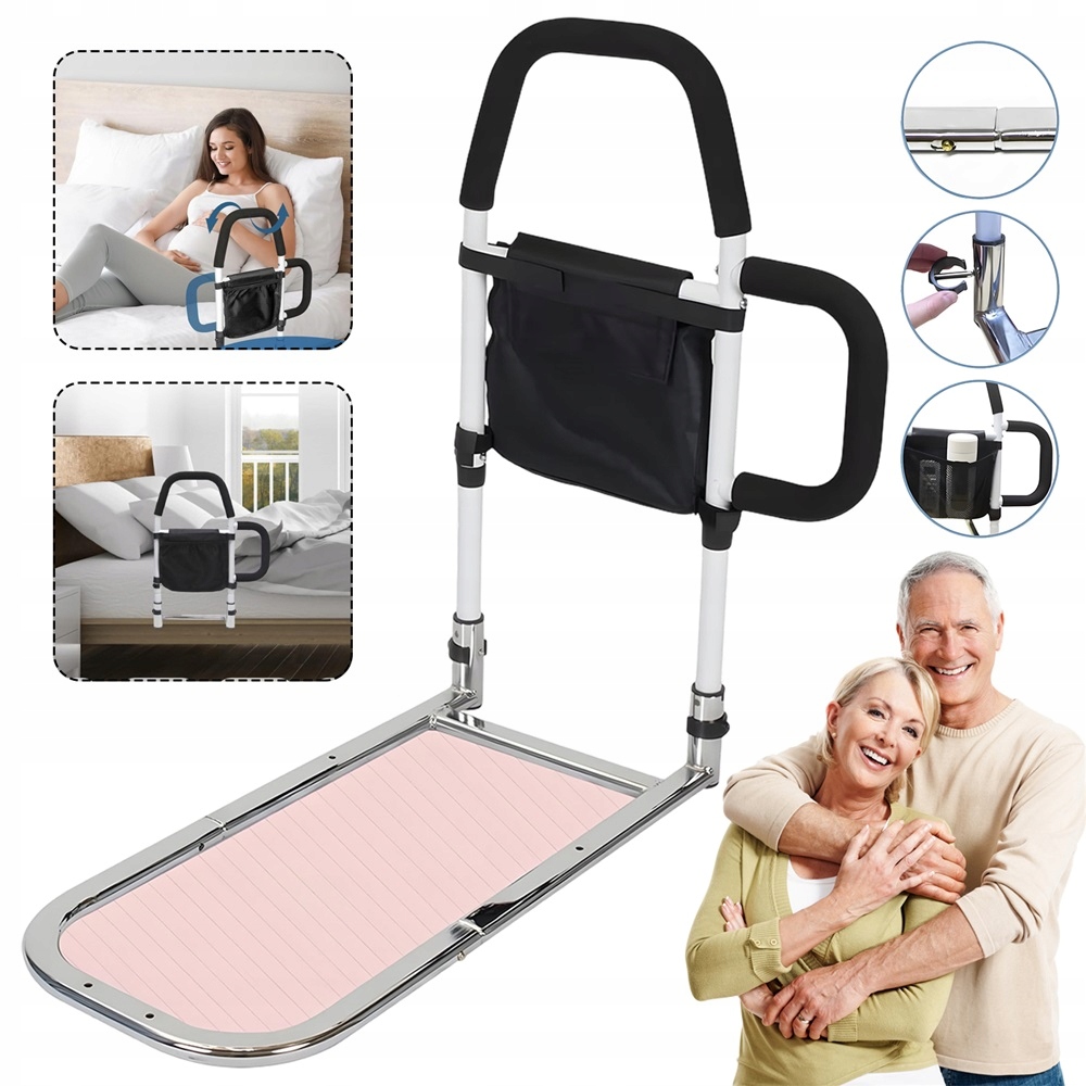 Pomoc W Przypadku Urazów, Poręcz Do Łóżka, Łóżko Z Podpórką Do Stania