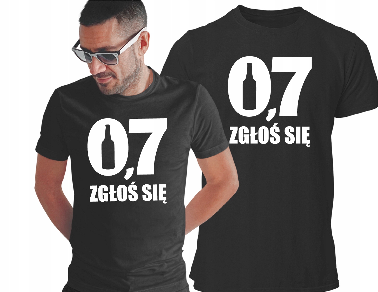 

Koszulka Urodziny 0,7 Zgłoś Się parodia