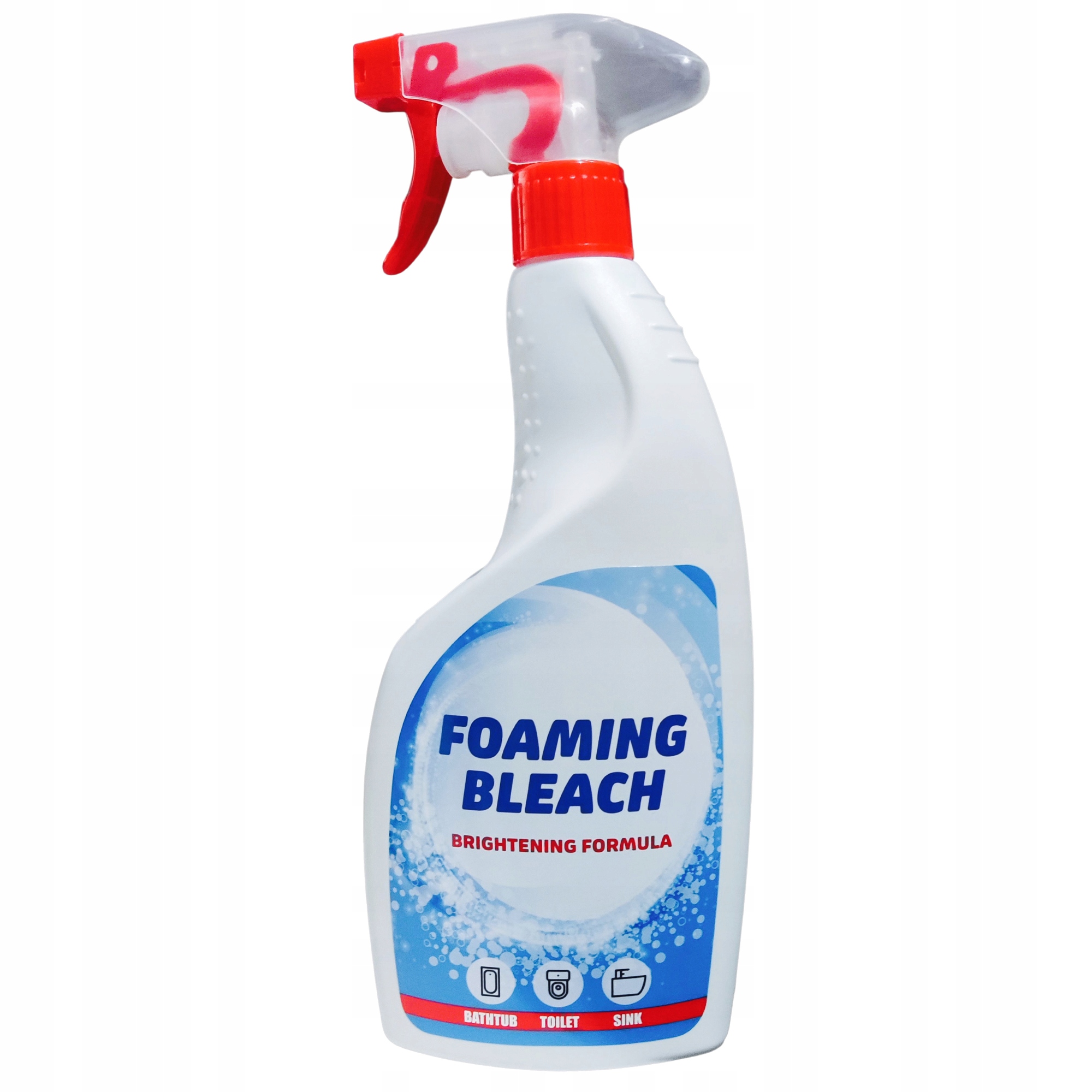 Levně Tekutý bělicí prostředek v pěně, bělidlo pro sanitární zařízení 750 ml