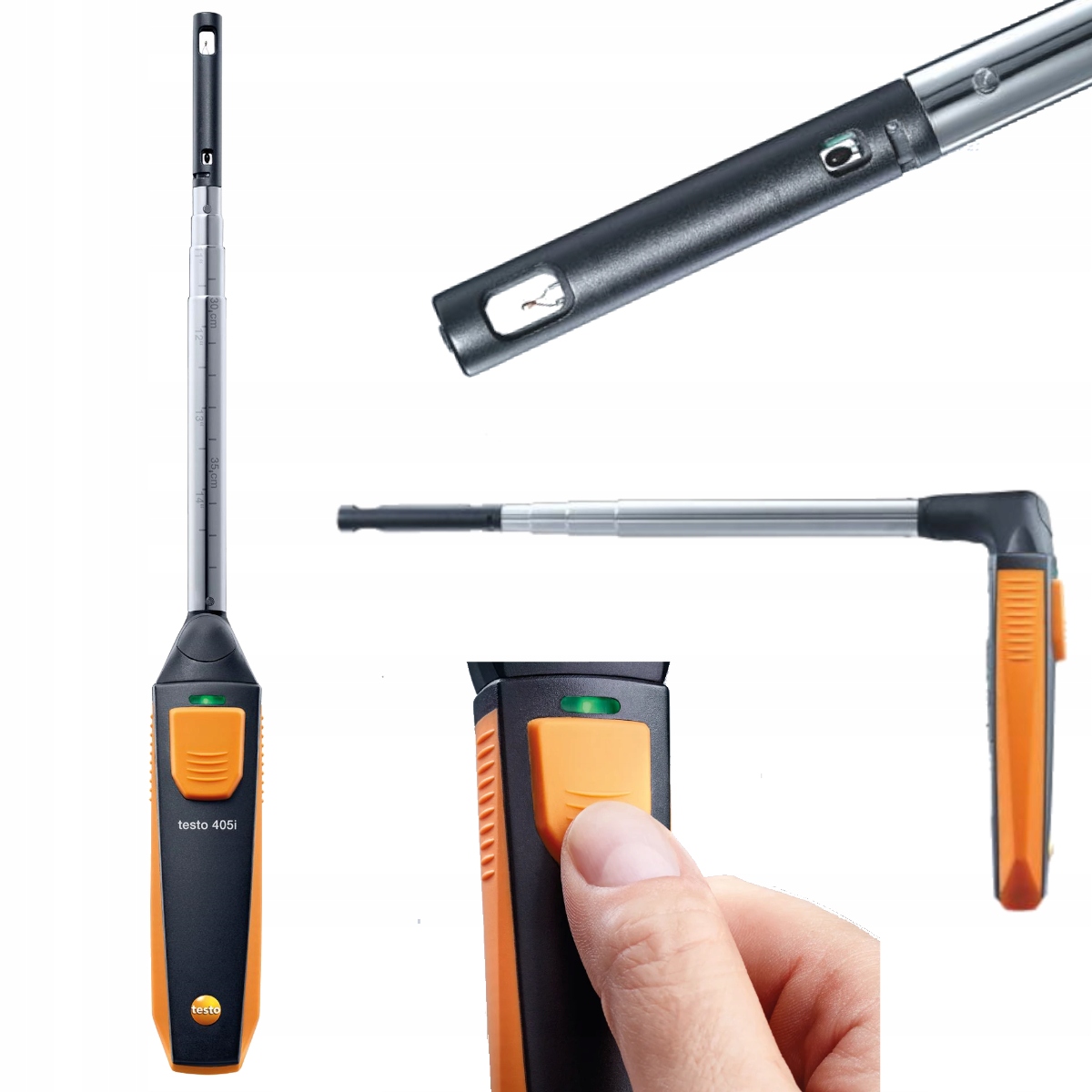 Termoanemometr Testo 405i SmartSonda Bluetooth-Zdjęcie-0