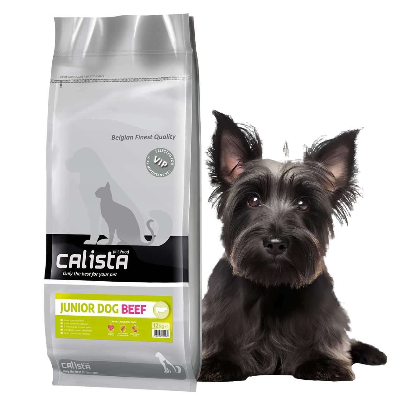 Calista Sucha Karma Dla Psa Młody Junior 12 Kg Owczarek Lambrador Husky