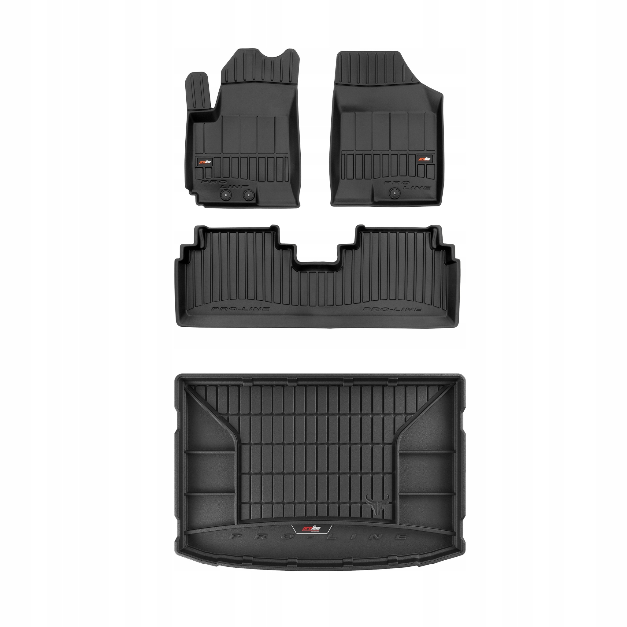Frogum 3D sada gumových koberců a rohoží s logem pro Hyundai ix20 2010-2019
