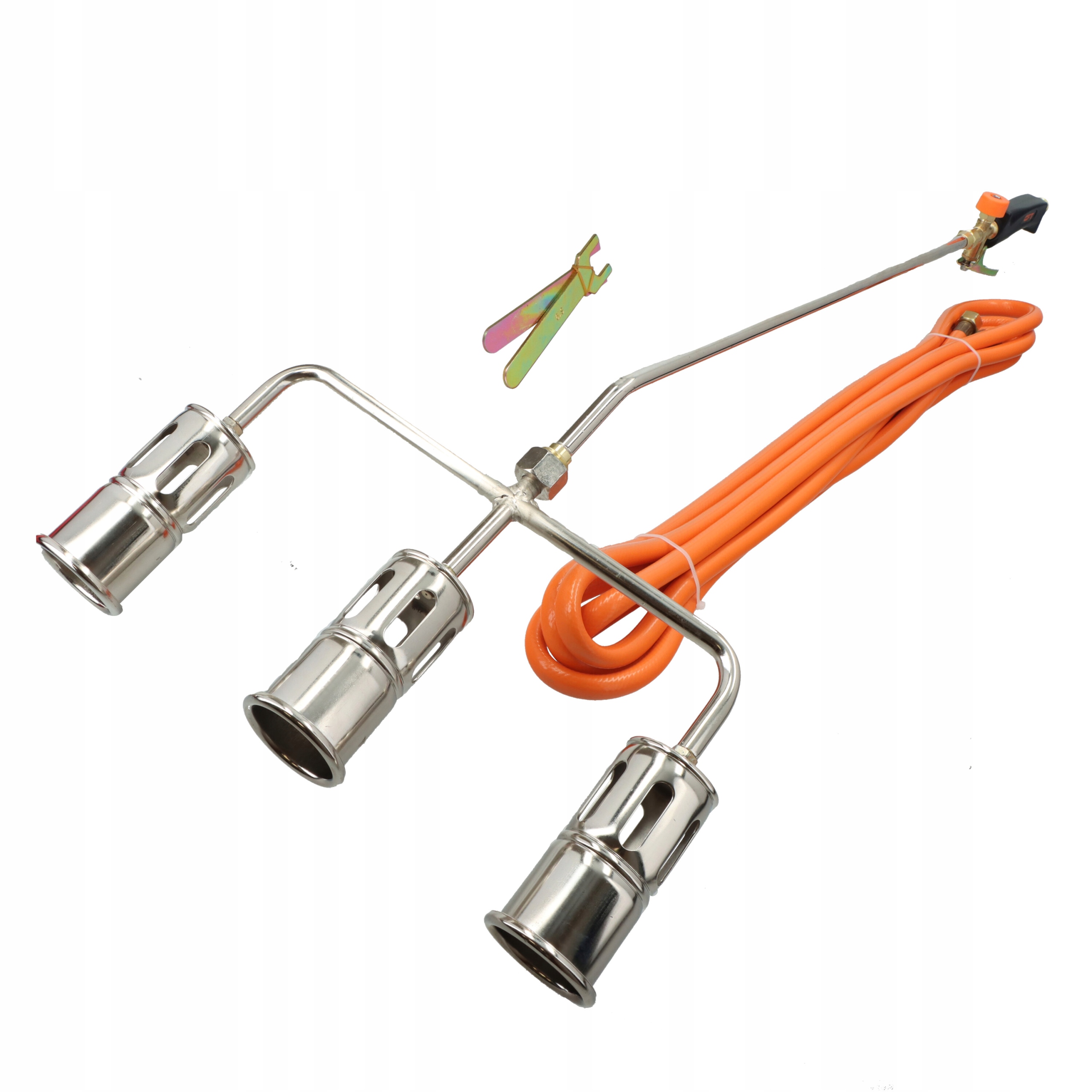 Faster Tools hořák na papuče, lanka 600 mm, 3 trysky 50 mm, hadice 5 m