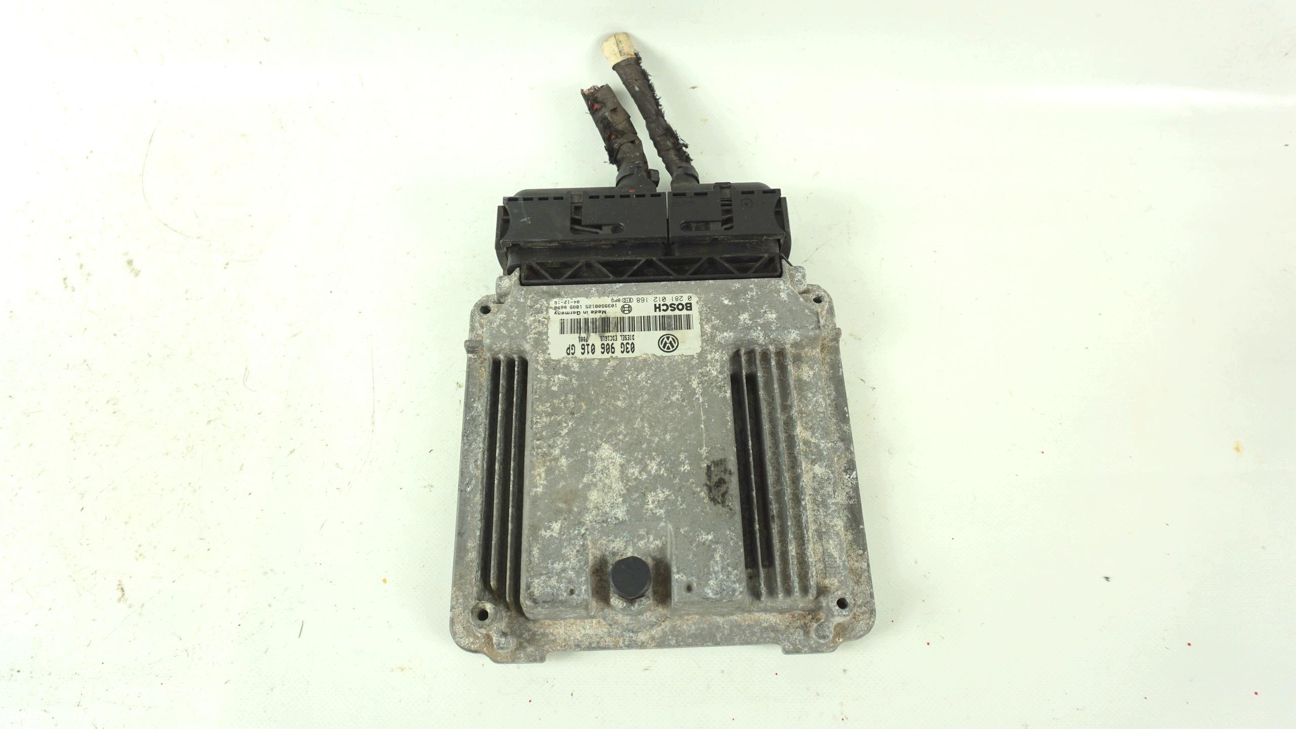 computer control unit of the engine VW CADDY 3 III 2.0 SDI 03G906016GP 0281012168