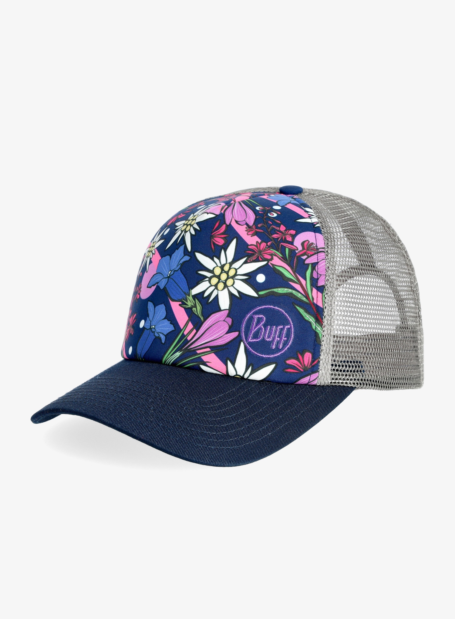 Czapka z daszkiem Buff Trucker Cap - flowers/flowers