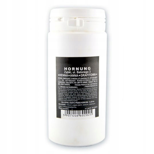 Henna Prášková Grafitová Anna Hornung 100 g