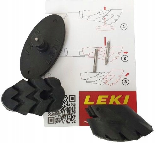 Buciki nakładki do kijów Nordic Leki Smart Tip Pad