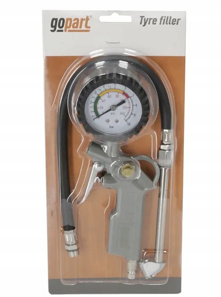 LT407GP колісний насос пістолет з манометром