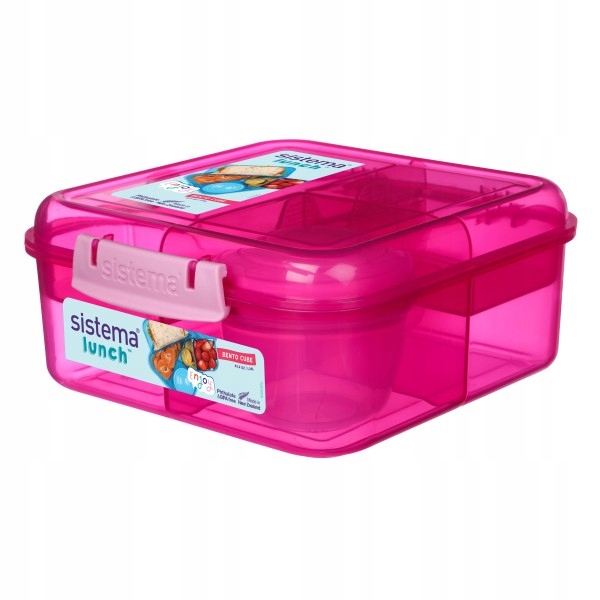 Sistema lunchbox pojemnik Bento 1250ml różowy