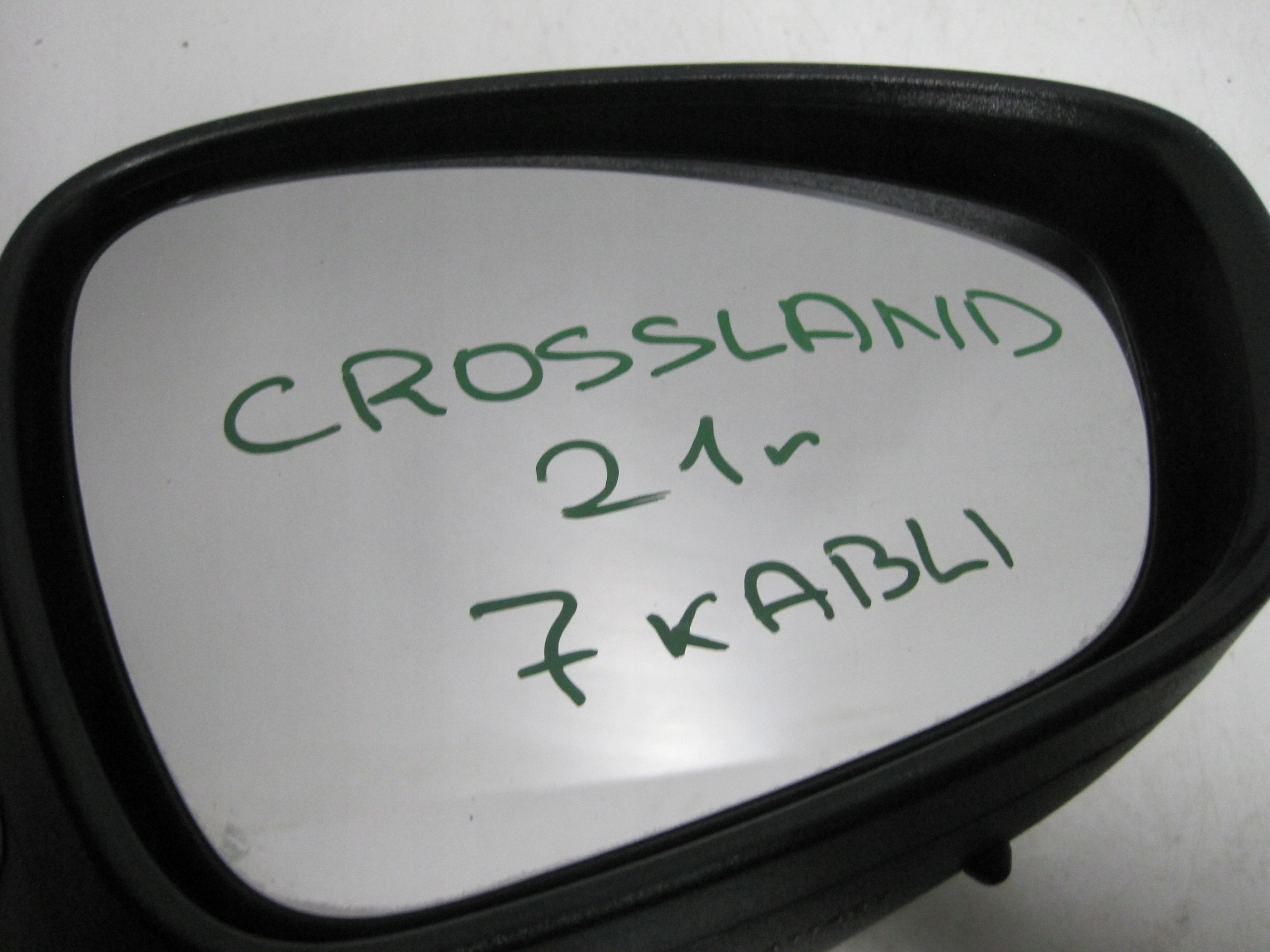 Spiegel OPEL CROSSLAND 21r rechts 7 Kabel