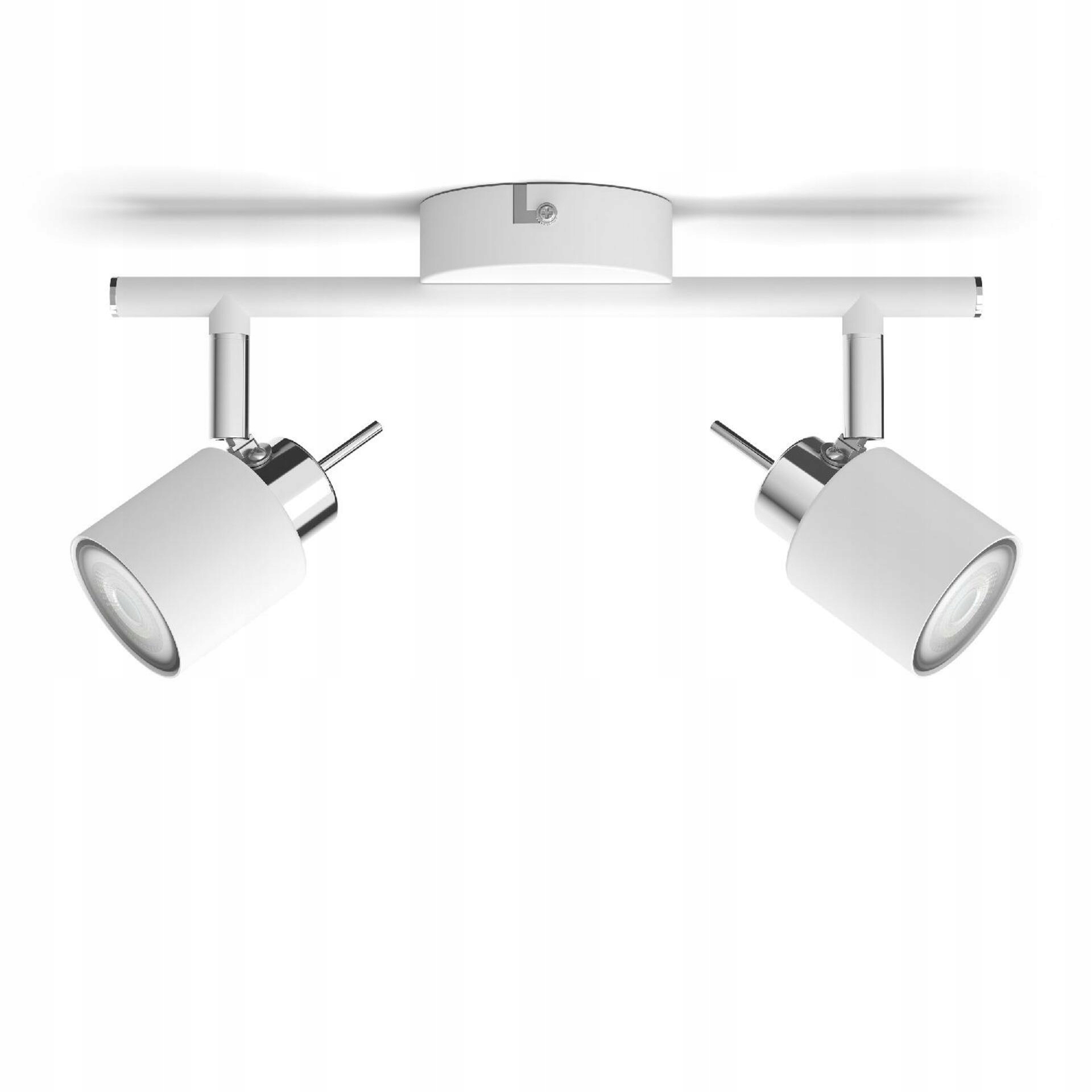 Philips Meranti bodové svítidlo 2x GU10 35W, bílé, IP20, bez žárovek