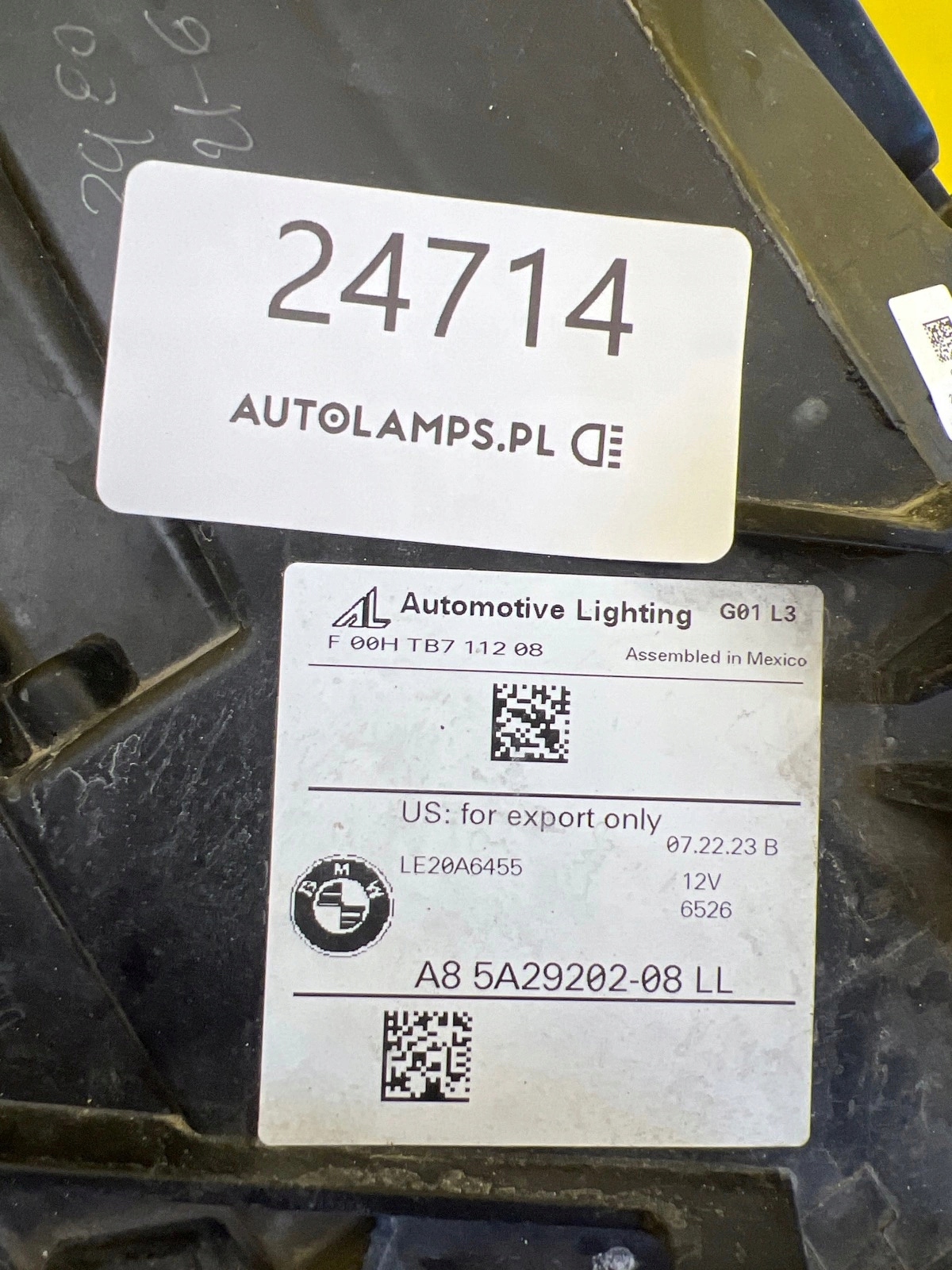 light right BMW X3 G01 X4 G02 Lift Full Led 5A29202-08