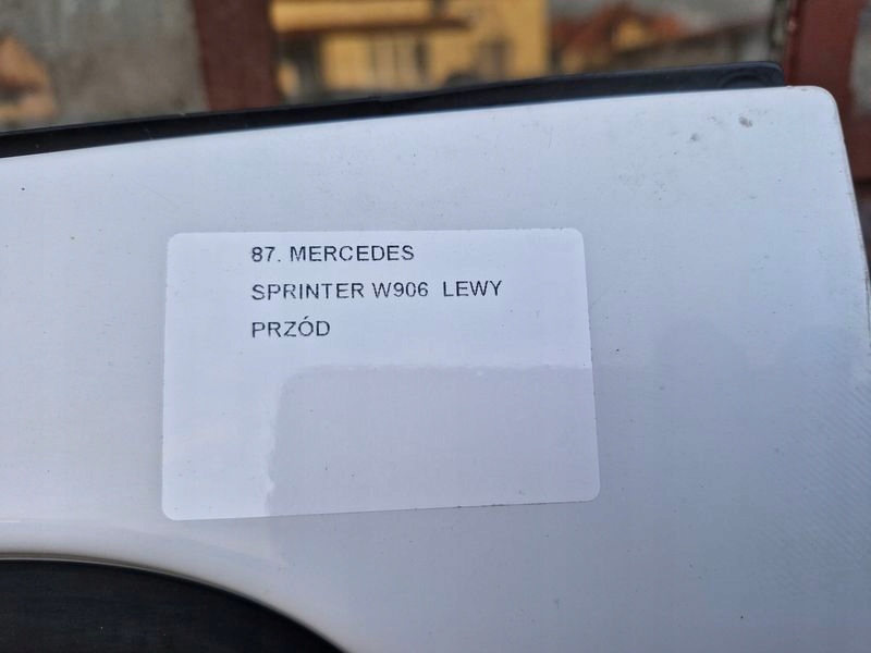 Mercedes-Benz Sprinter W906 Tür Vorne Links Door Porta Porte - Thumbnail 2