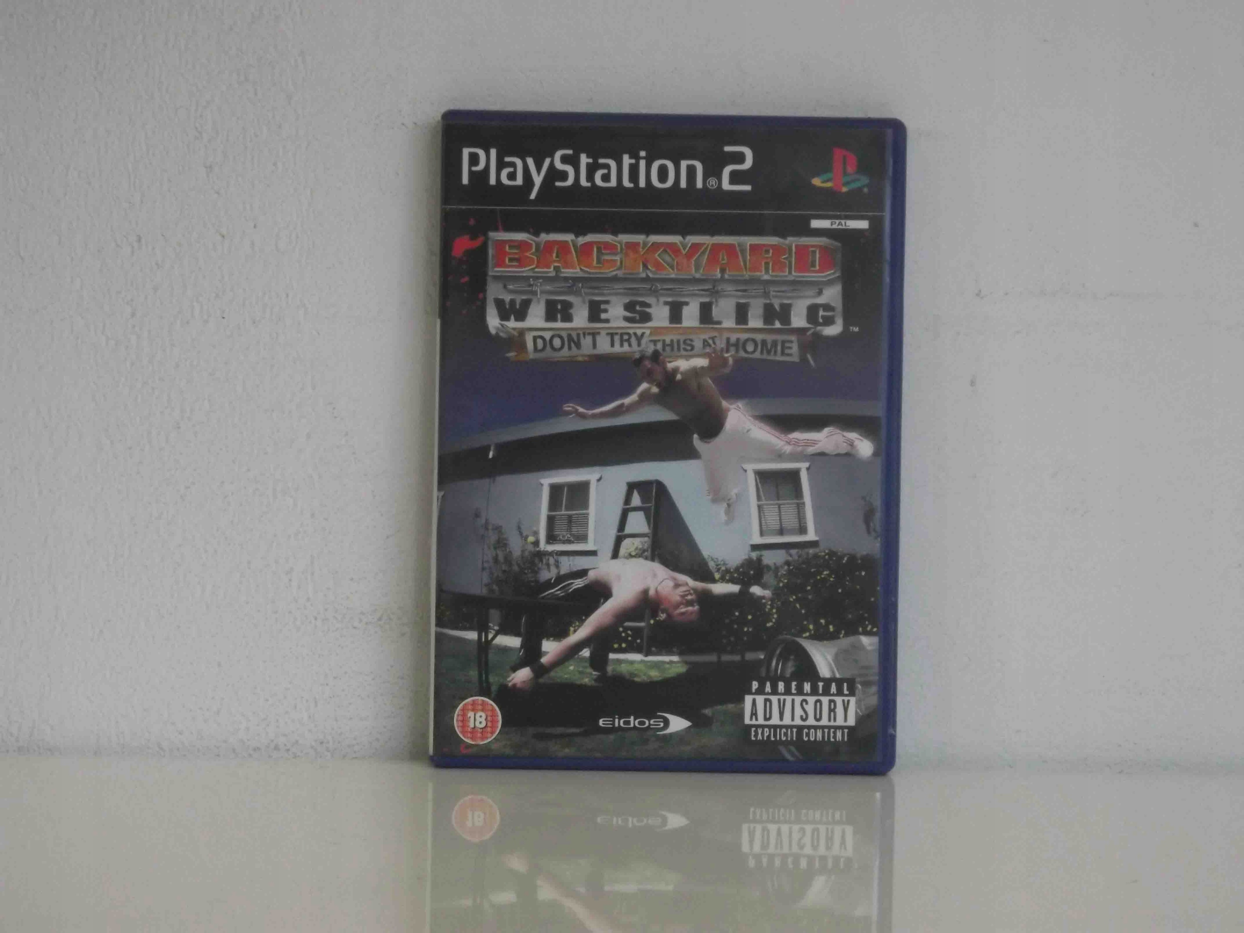 BACKYARD WRESTLING DON'T TRY THIS AT HOME PS2 Platforma Sony PlayStation 2 (PS2)
