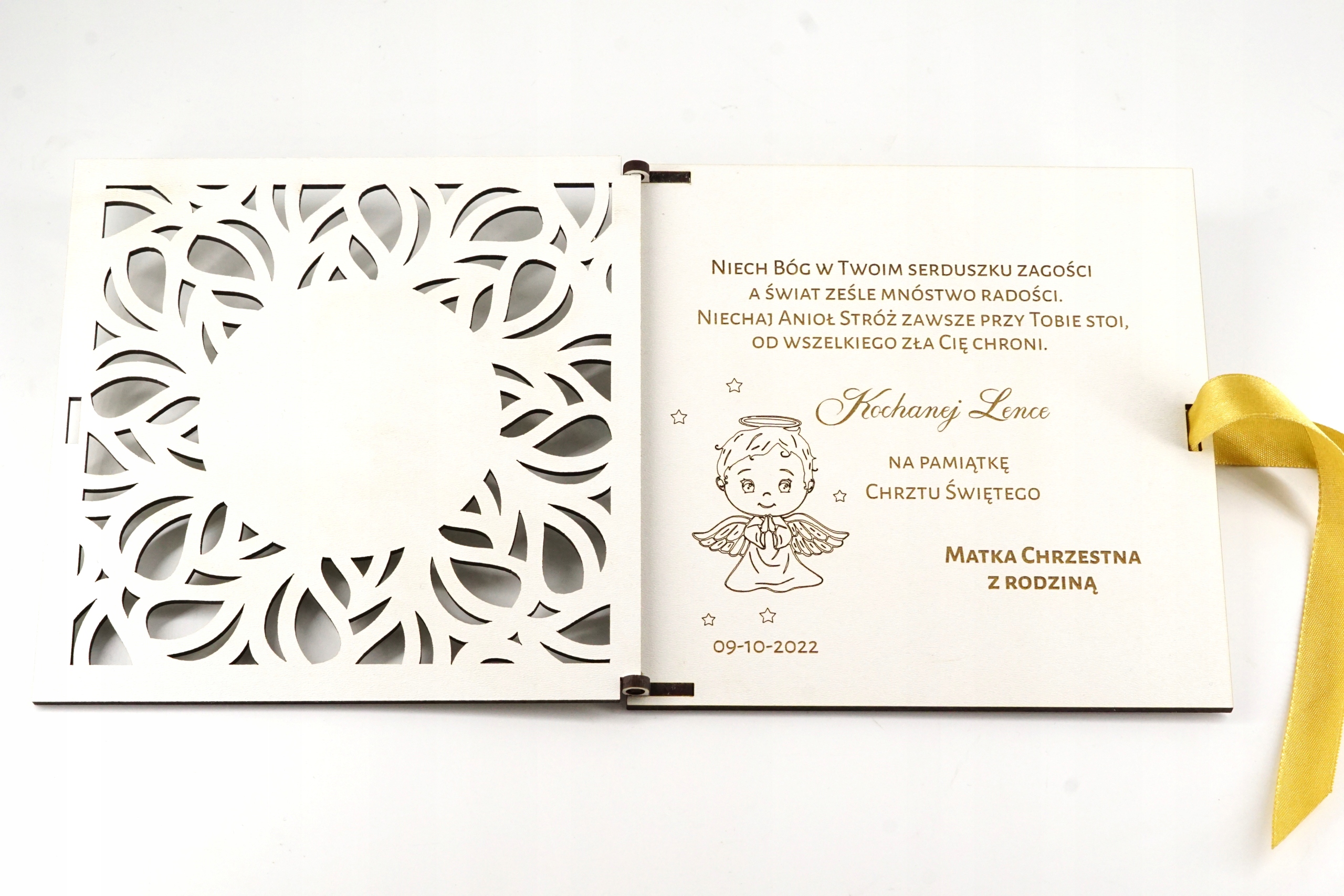 Pamiątka Chrztu Świętego PCS07 Marka bez marki