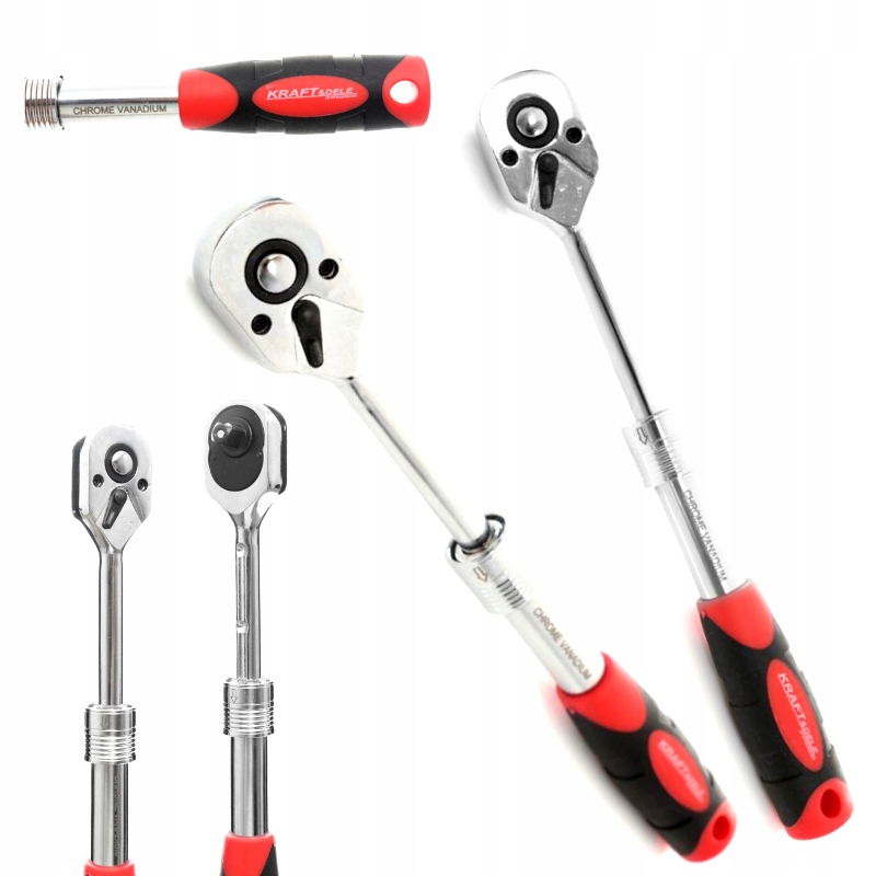 

Klucz Nasadowy Grzechotka Teleskopowa 1/2''337-477