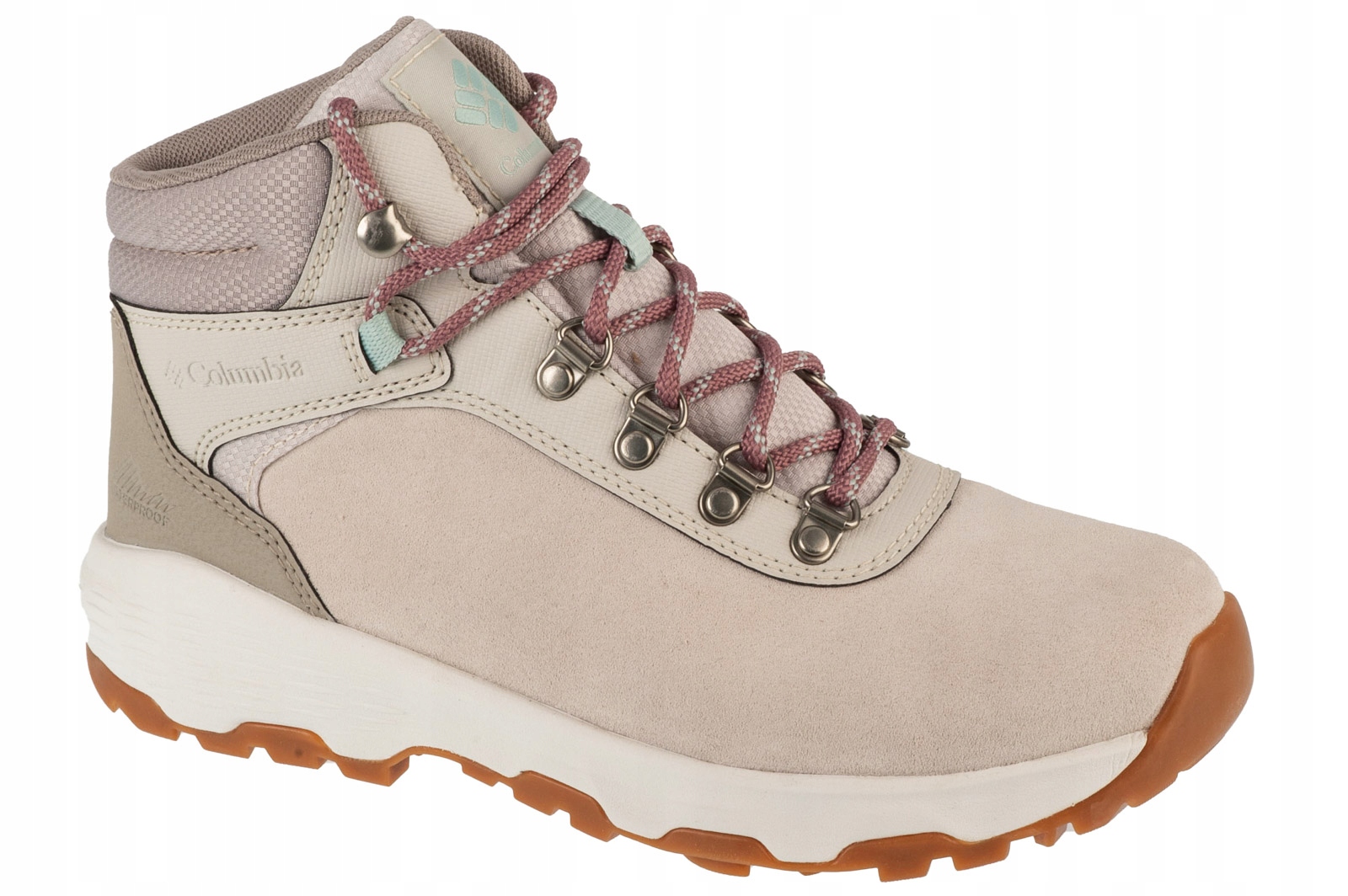 Columbia Newton Wander Wp [39] Dámské semišové trekové boty béžové