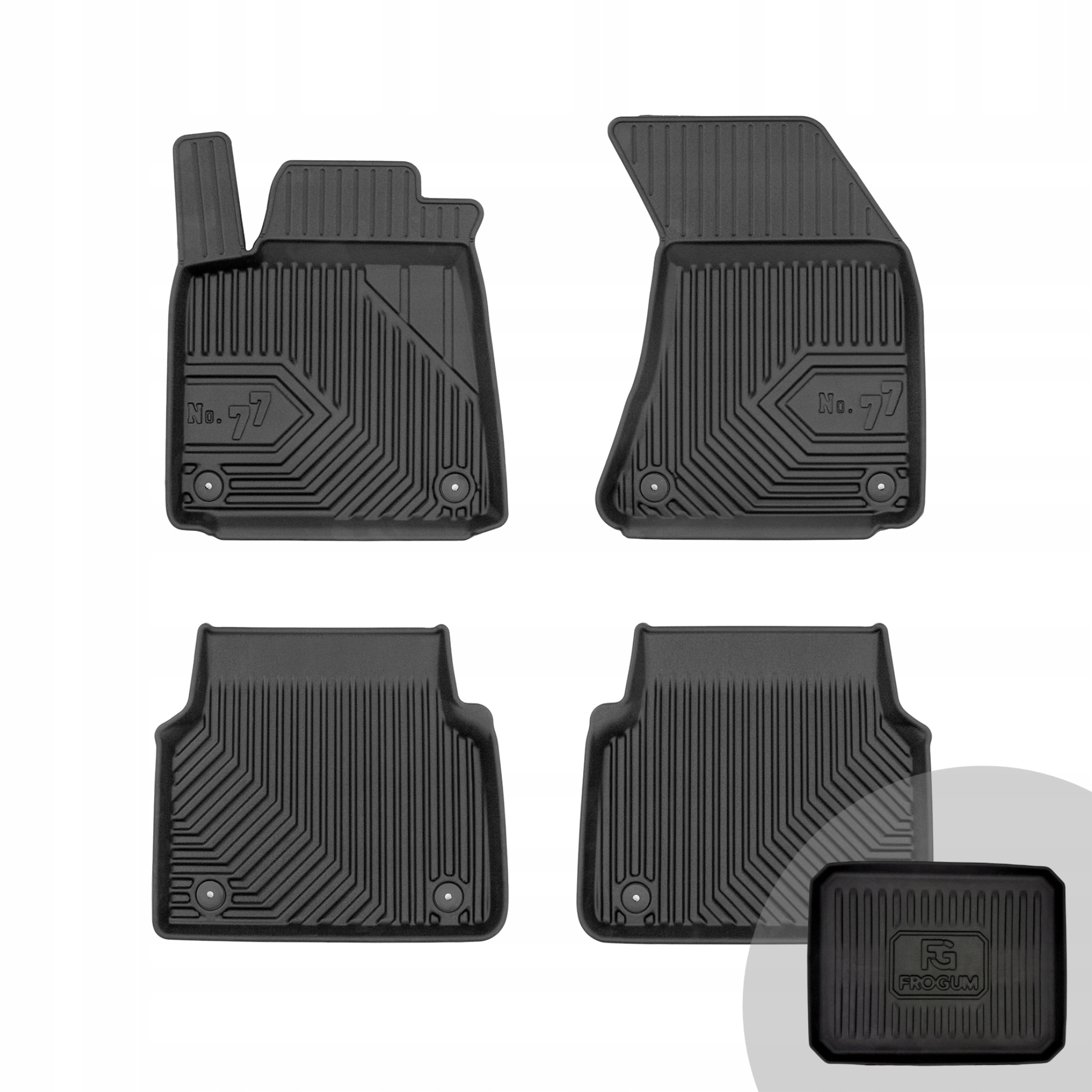 Frogum Koberce do auta pro Audi A8 D4 2009-2017