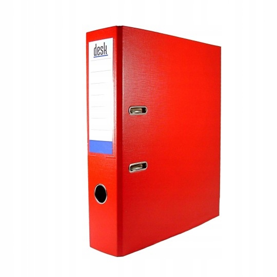 Segregator Desk A4 75mm Czerwony