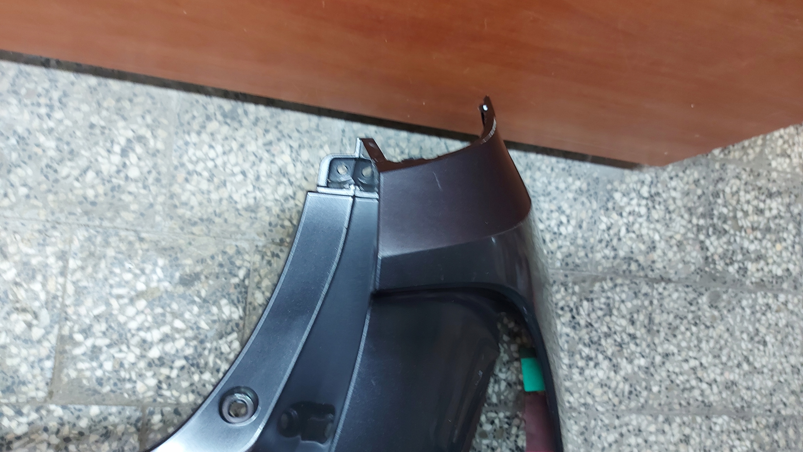 bumper rear part rear TOYOTA PRIUS IV