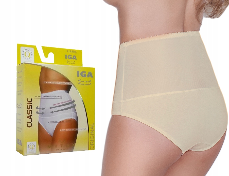 

figi modelujące Mitex Iga beżowe , bawełna , M