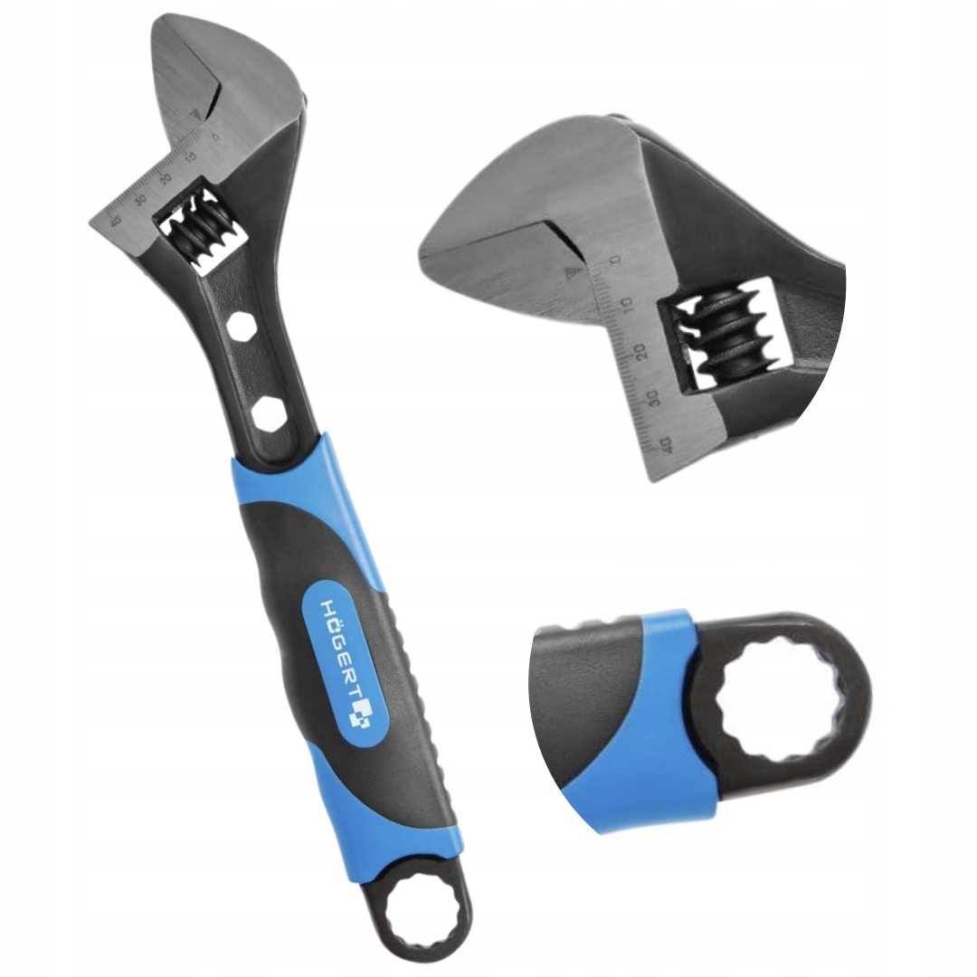 Klucz nastawny szwedzki Hogert 12"/300mm